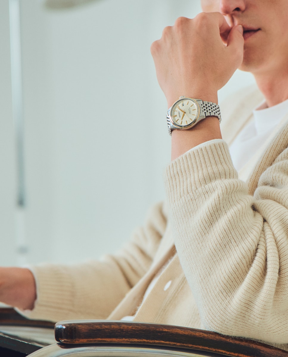 Reloj de hombre Presage SPB478J1 automático de acero y correa