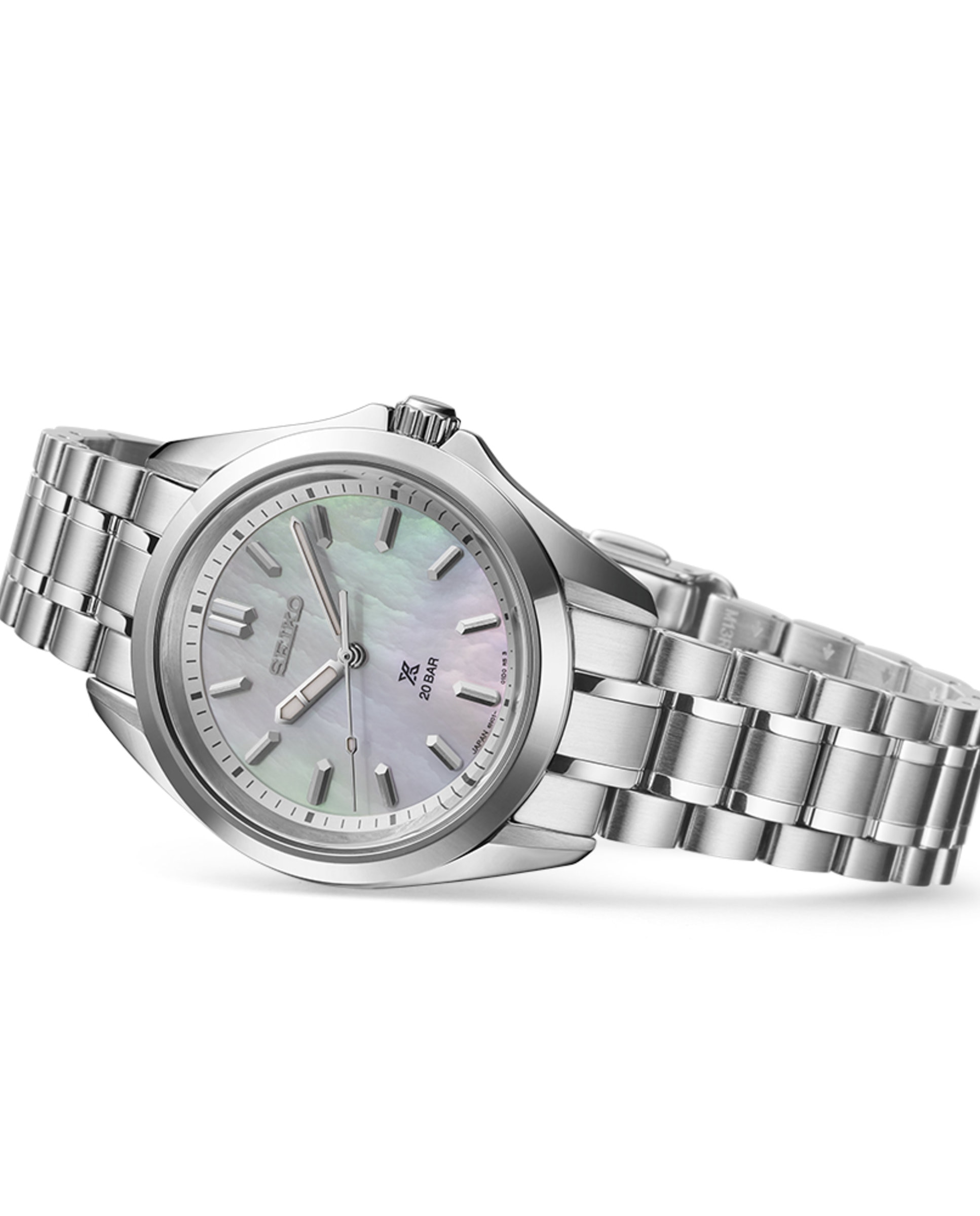 Reloj de mujer prospex sur605j1 de acero y correa plateada - Seiko - Plata Plata-4