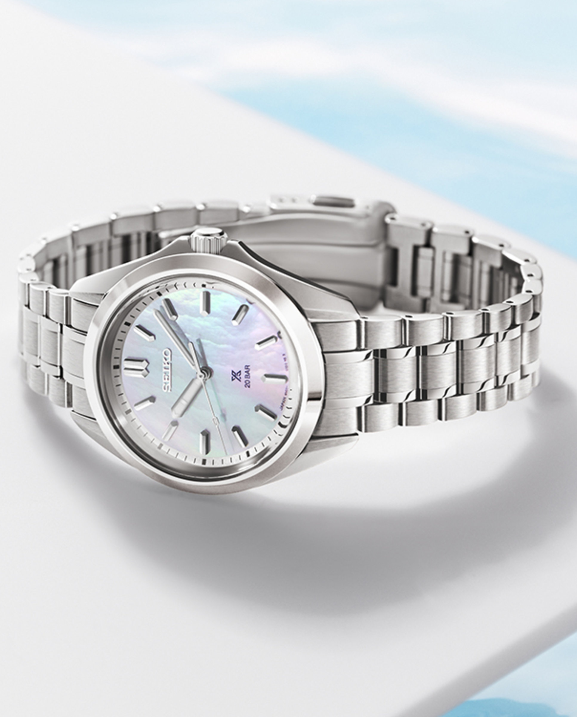 Reloj de mujer prospex sur605j1 de acero y correa plateada - Seiko - Plata Plata-5