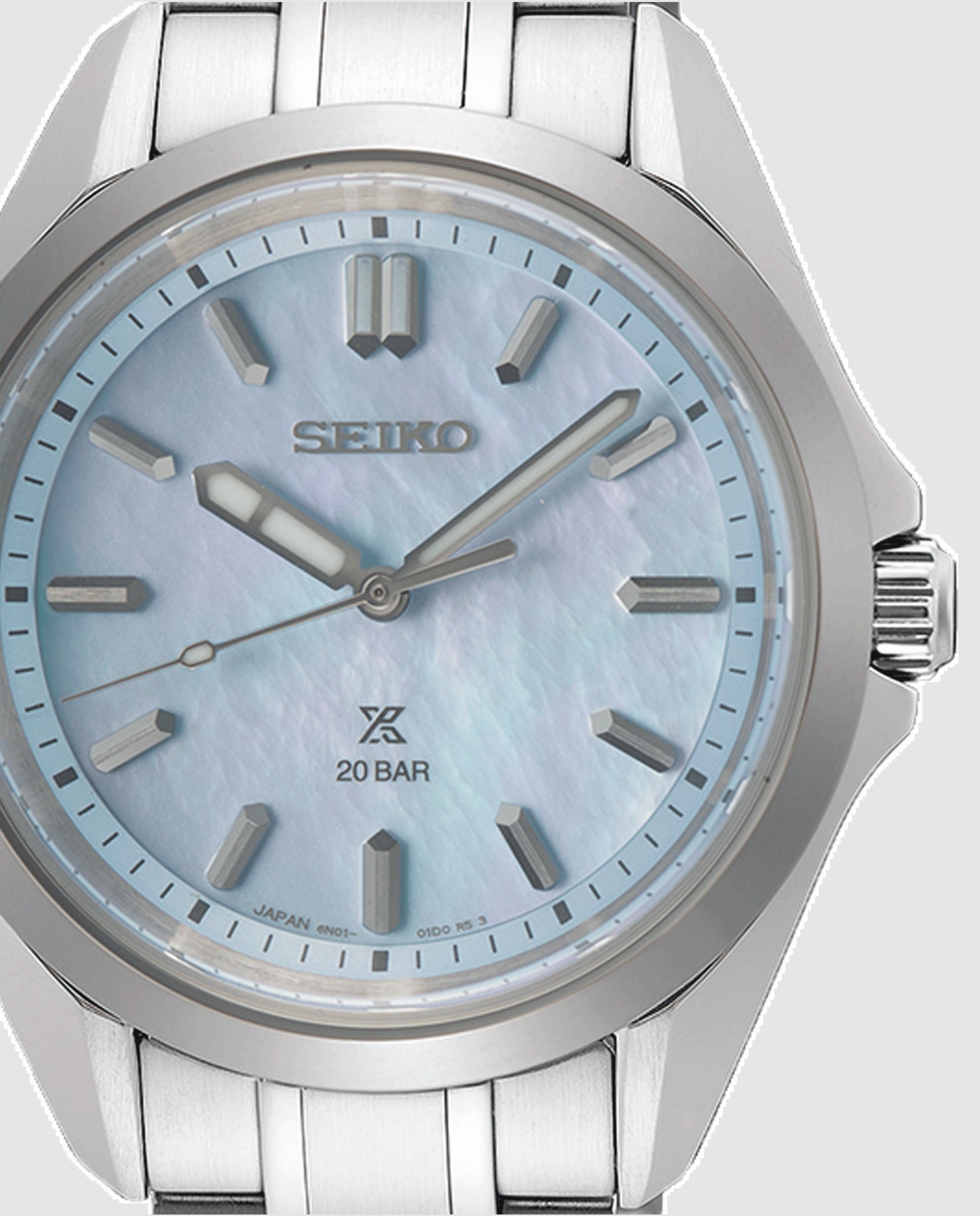 Reloj de mujer prospex sur607j1 de acero y correa plateada - Seiko - Plata Plata-2