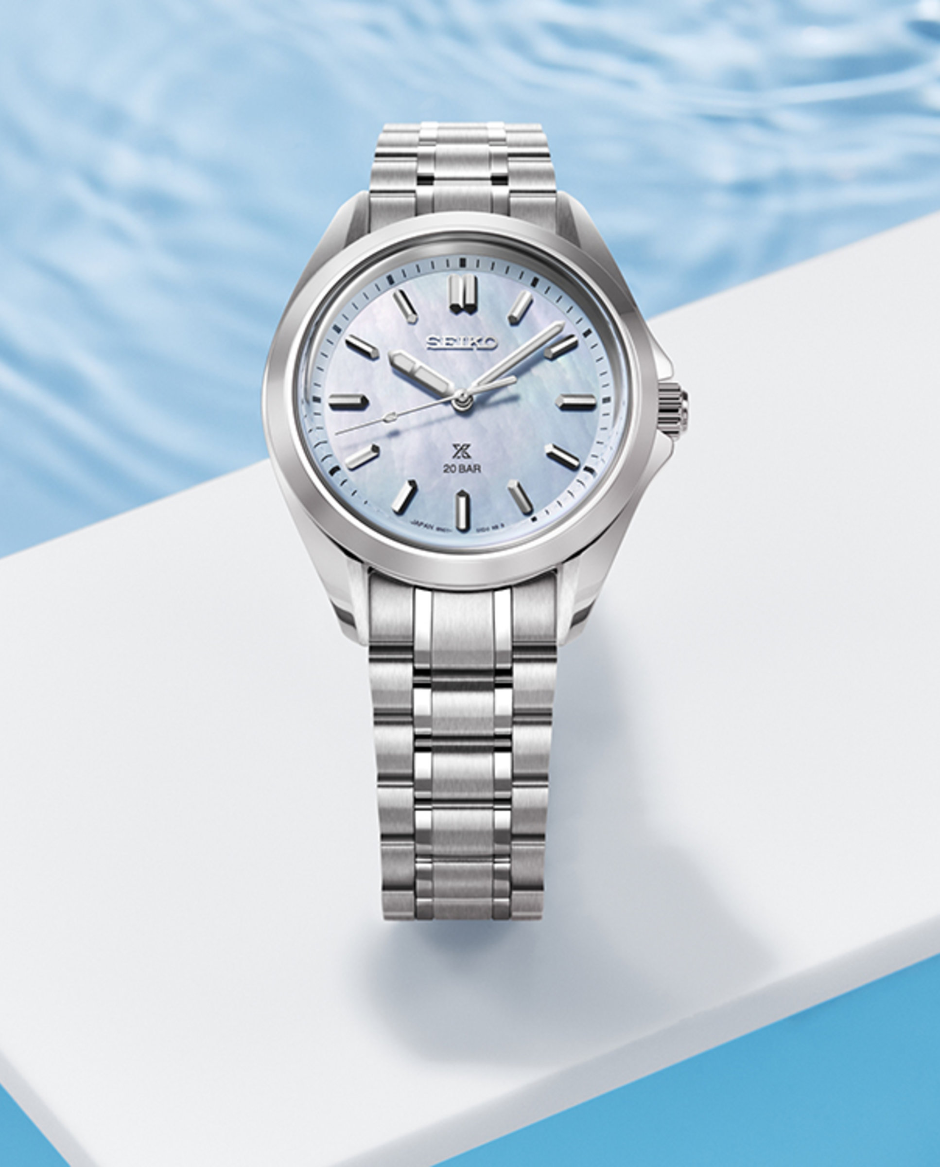 Reloj de mujer prospex sur607j1 de acero y correa plateada - Seiko - Plata Plata-4