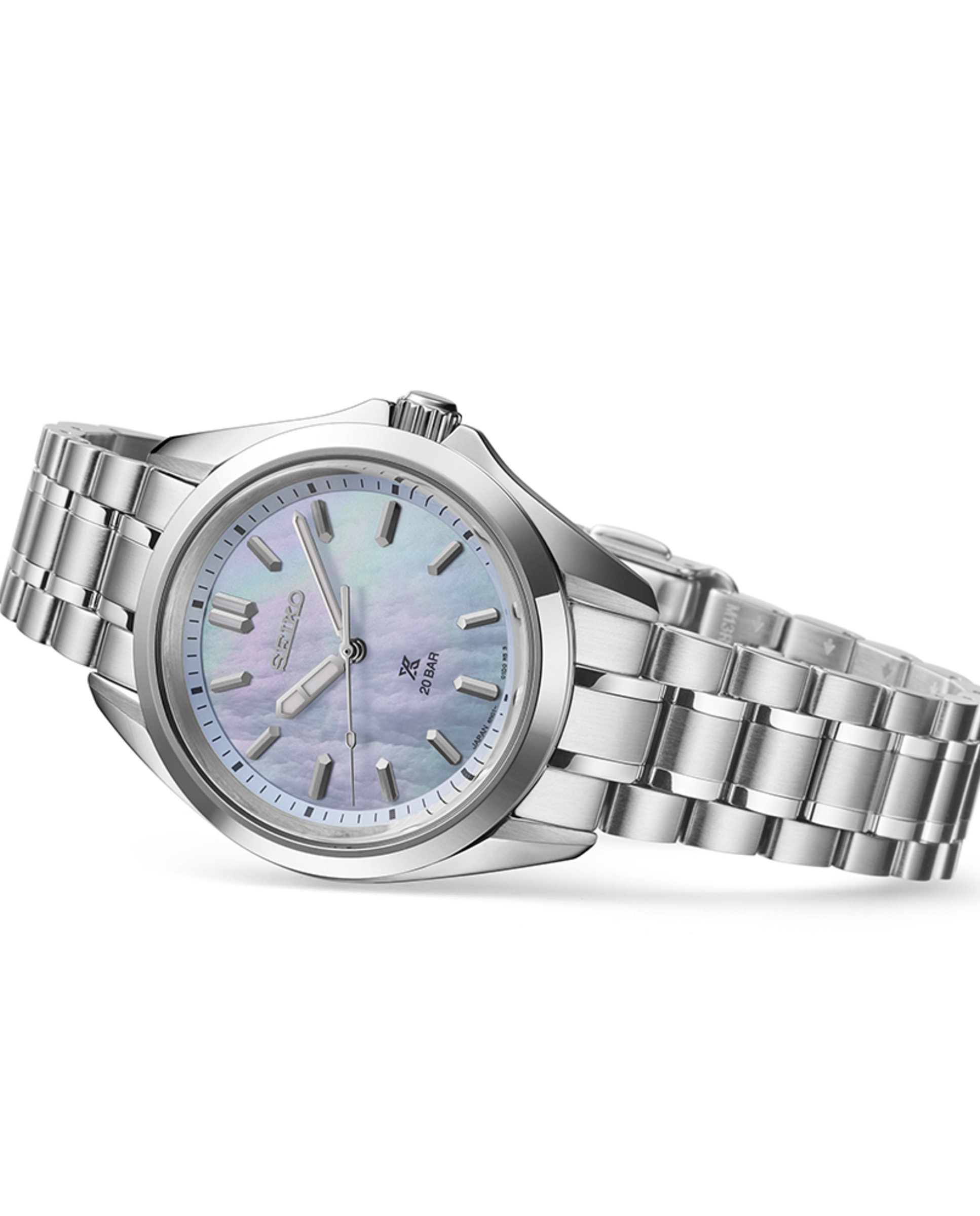Reloj de mujer prospex sur607j1 de acero y correa plateada - Seiko - Plata Plata-5