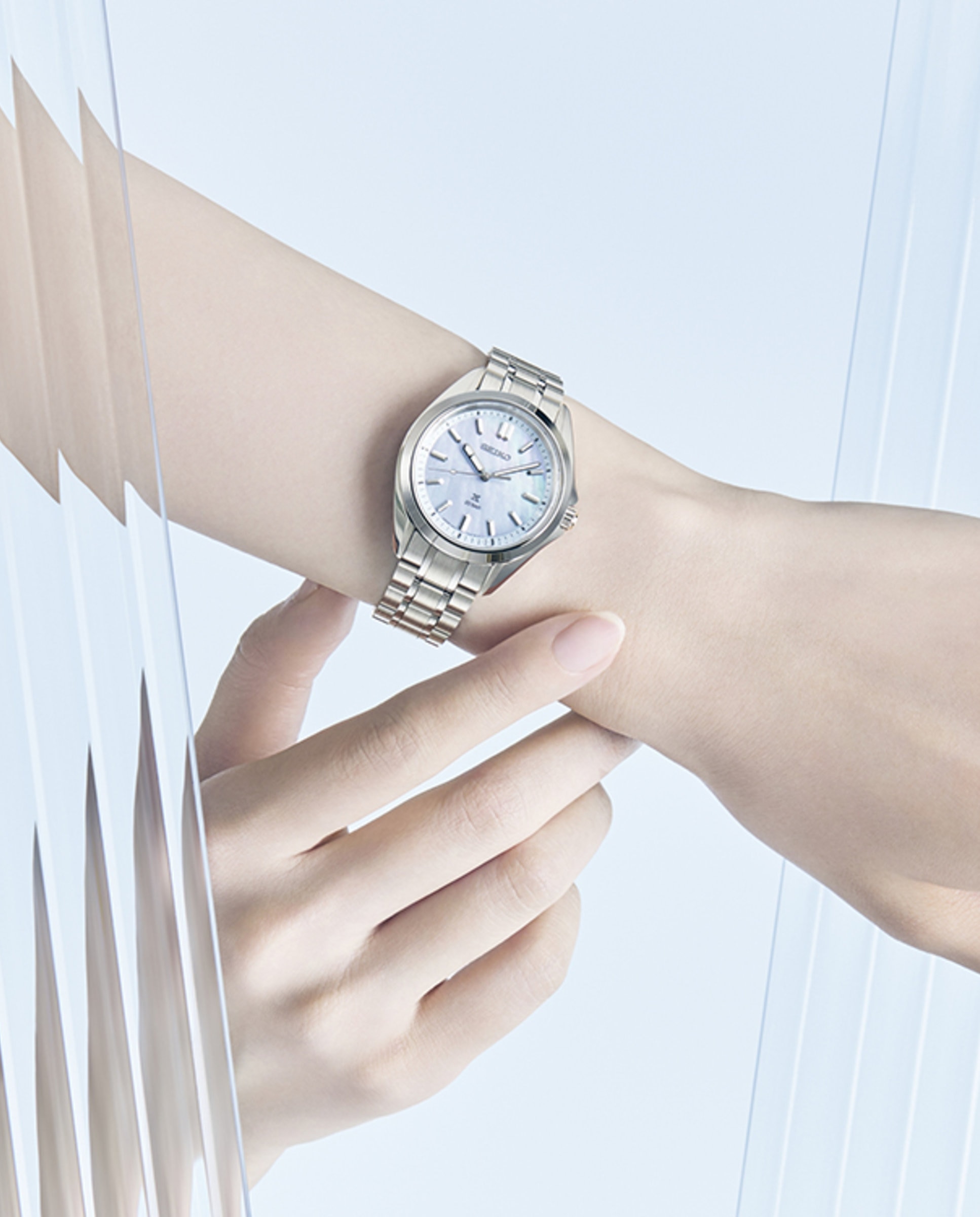 Reloj de mujer prospex sur607j1 de acero y correa plateada - Seiko - Plata Plata-6