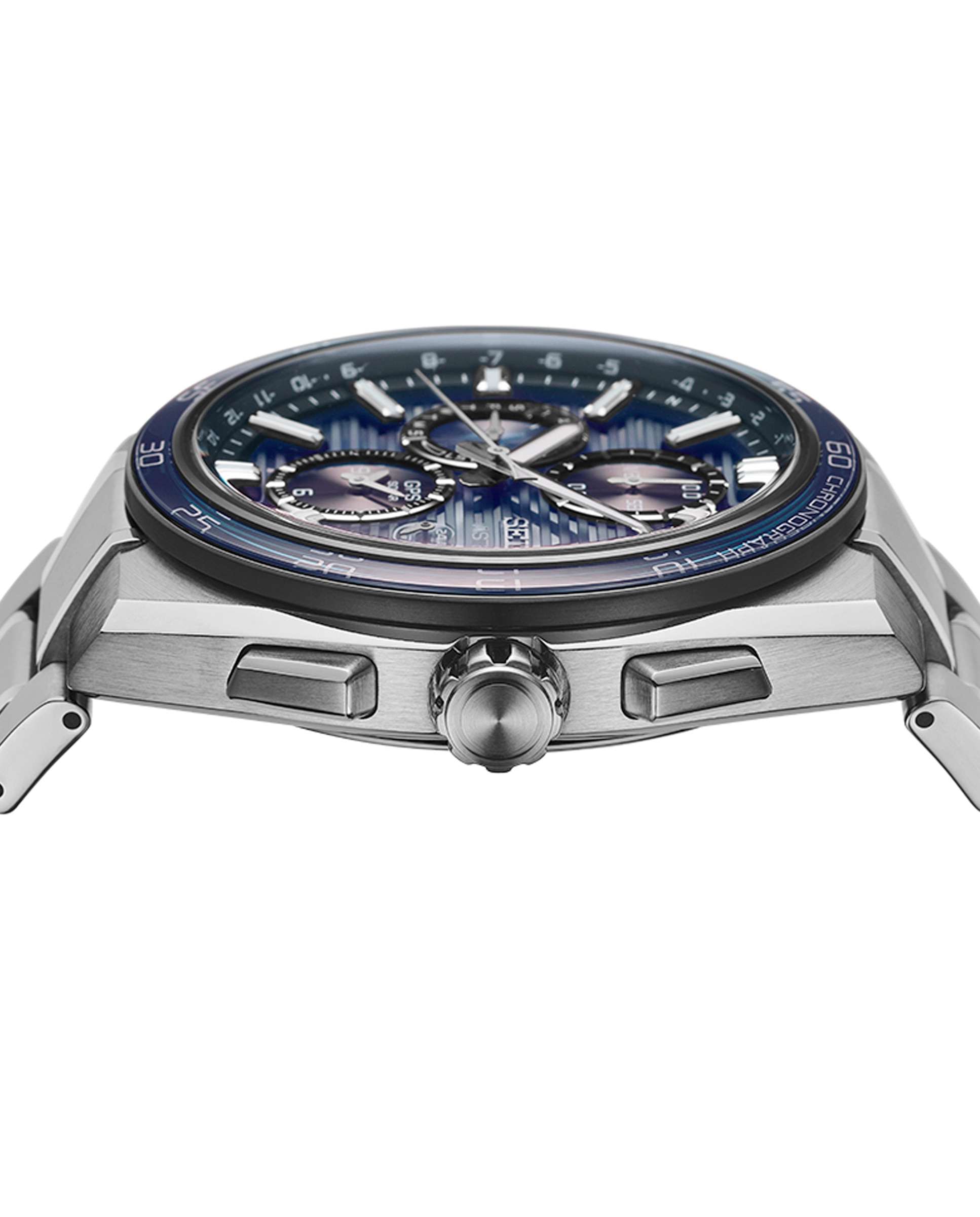 Reloj de hombre astron ssh175j1 de titanio y correa plateada - Seiko - Plata Plata-4