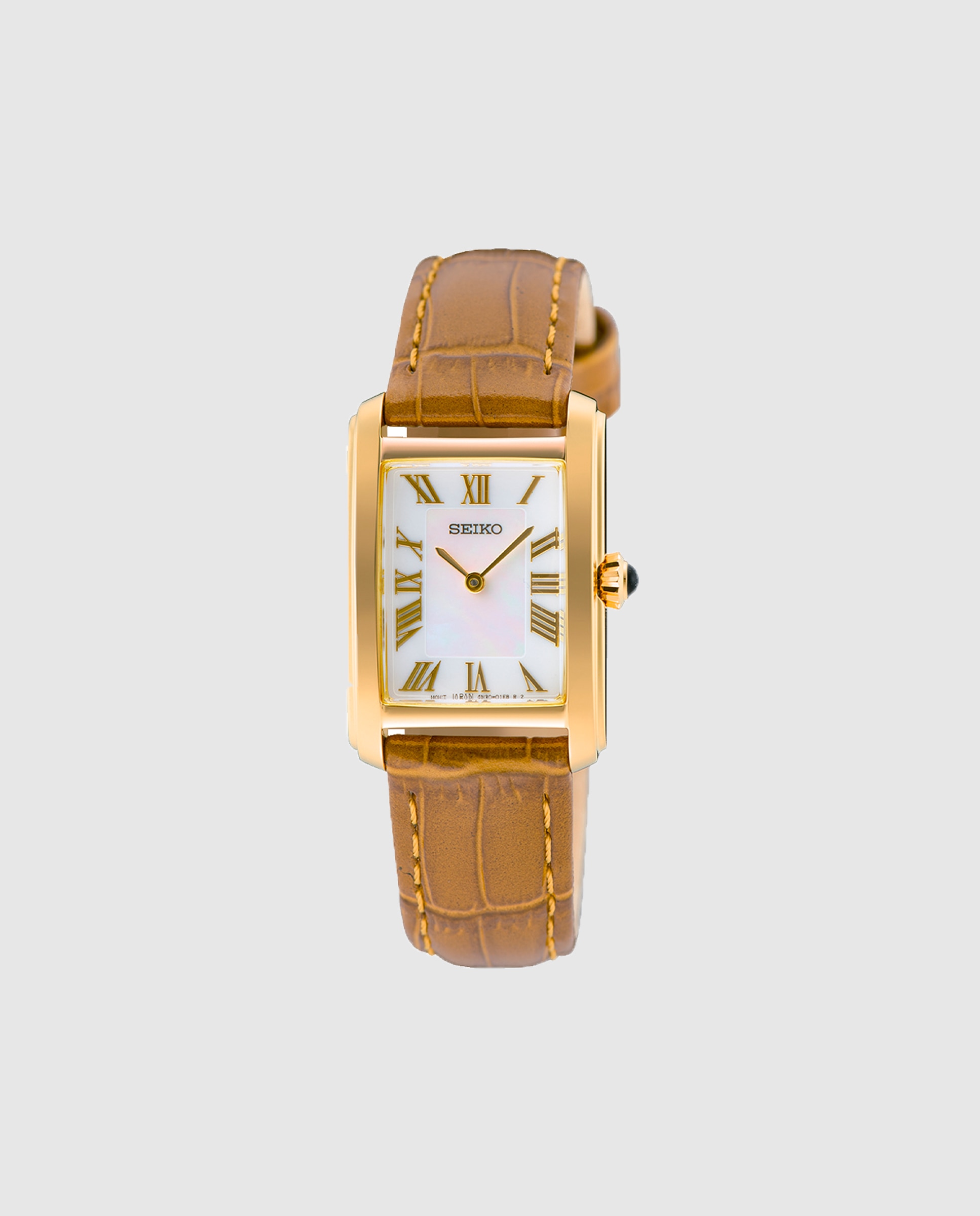 Imagen 1 de Reloj de mujer ladies swr100p1 de piel y correa - Seiko - Marrón Marrón