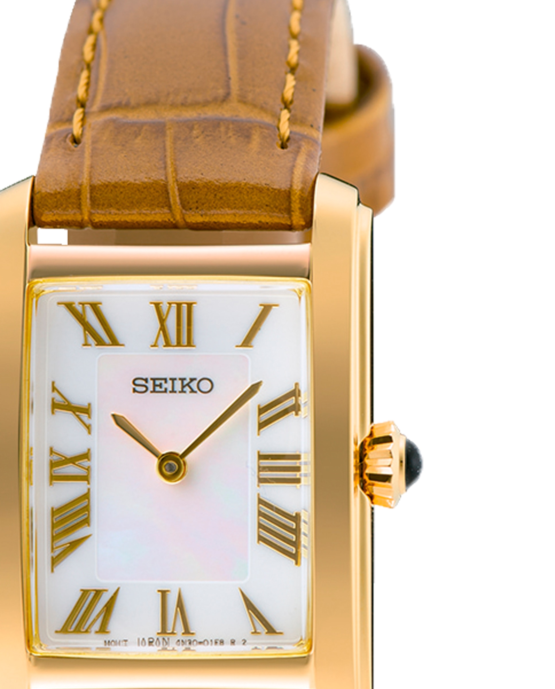 Imagen 2 de Reloj de mujer ladies swr100p1 de piel y correa - Seiko - Marrón Marrón
