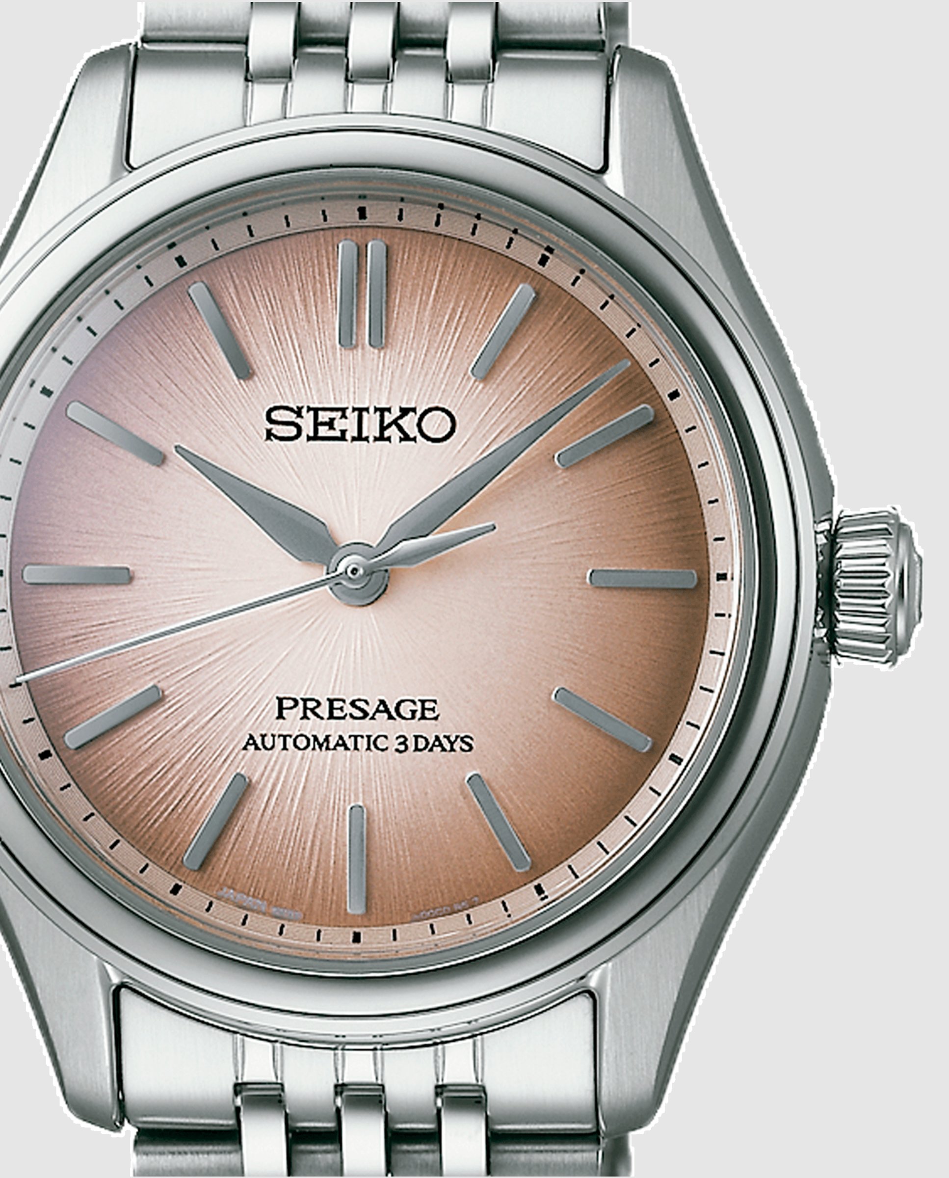 Reloj unisex presage spb523j1 automático de acero y correa plateada - Seiko - Plata Plata-2
