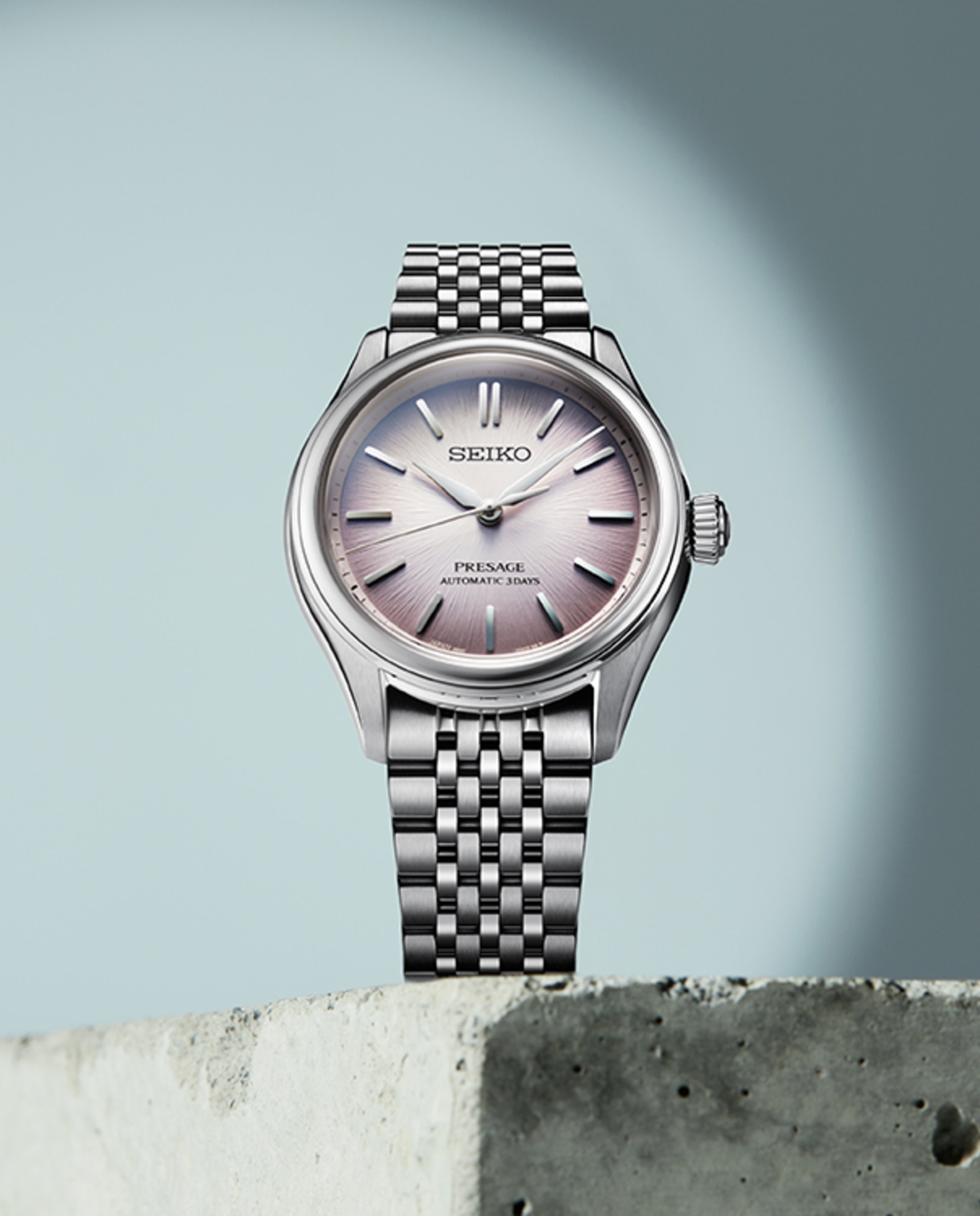 Reloj unisex presage spb523j1 automático de acero y correa plateada - Seiko - Plata Plata-5