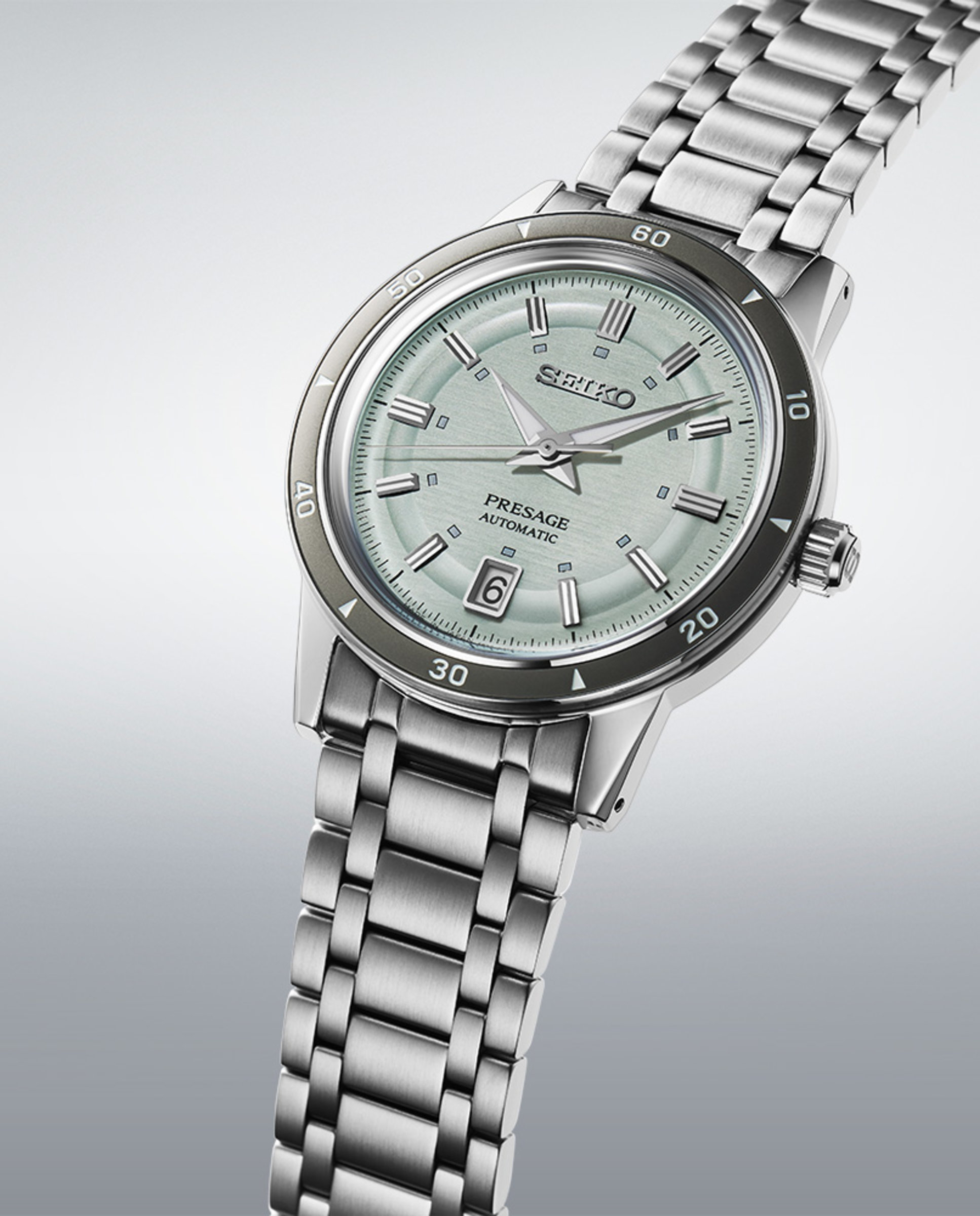 Imagen 3 de Reloj de hombre presage srpl71j1 automático de acero y correa plateada - Seiko - Plata Plata