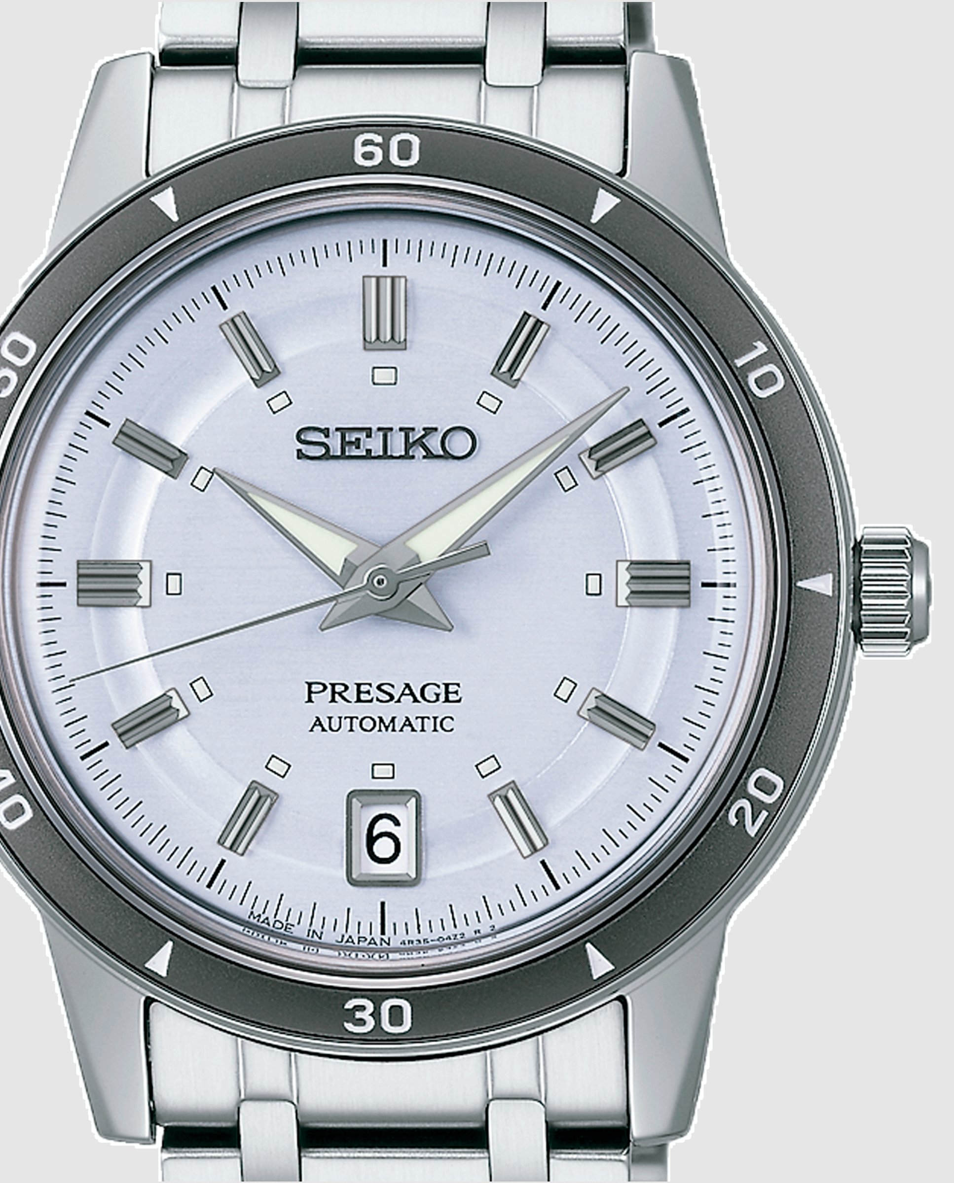 Imagen 2 de Reloj de hombre presage srpl73j1 automático de acero y correa plateada - Seiko - Plata Plata