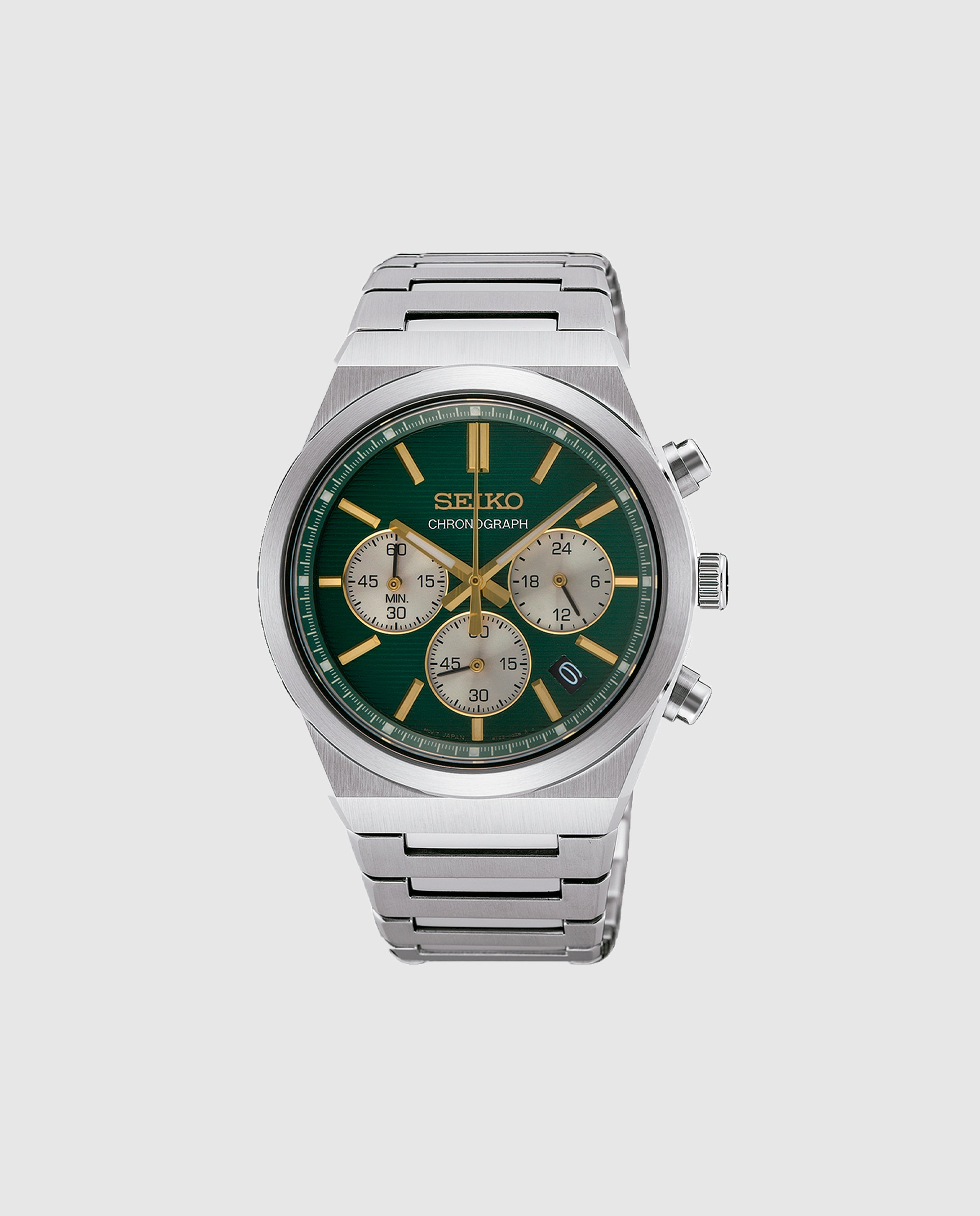 Reloj de hombre neo classic ssb461p1 de acero y correa plateada Plata Seiko Plata-1