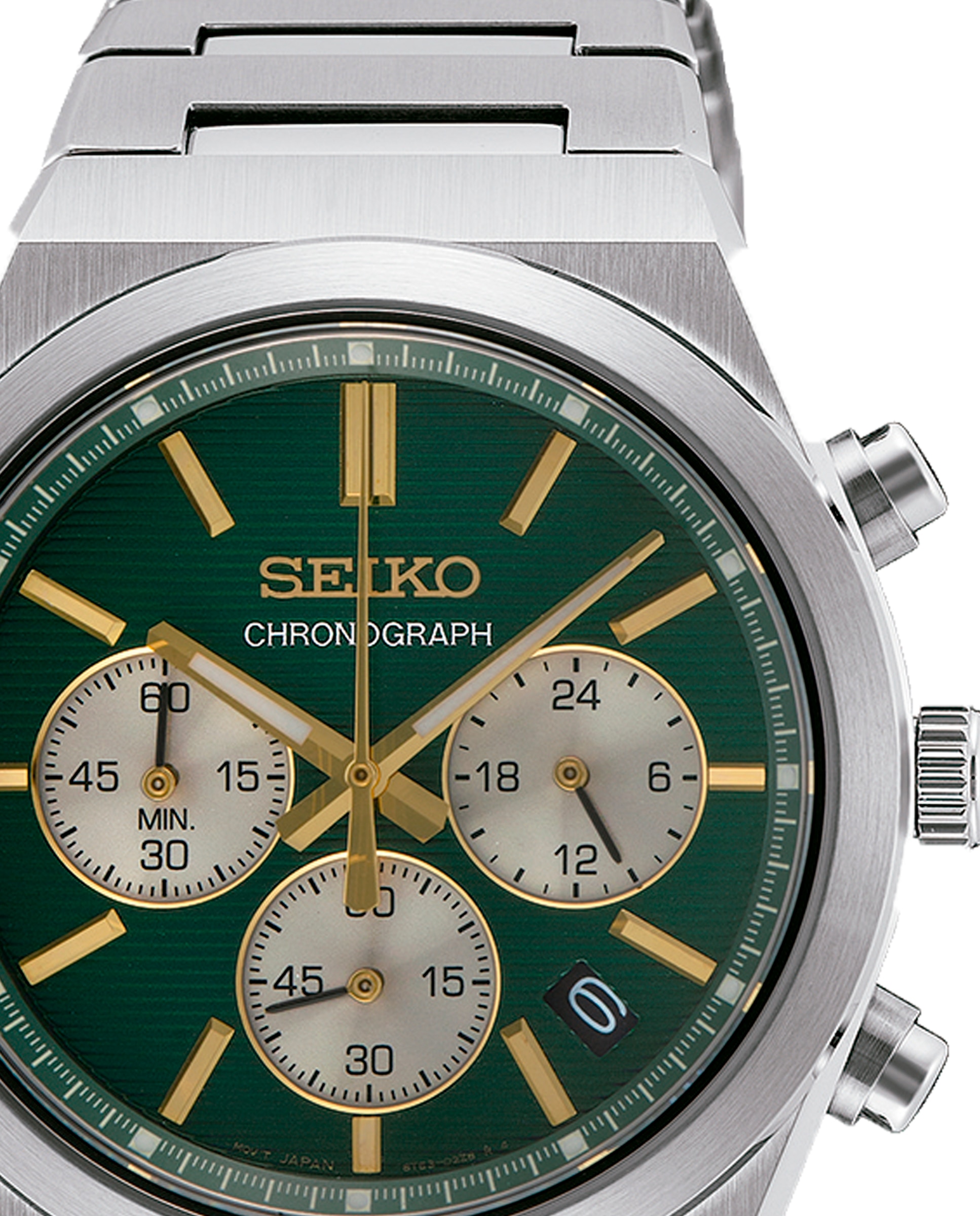 Reloj de hombre neo classic ssb461p1 de acero y correa plateada Plata Seiko Plata-2