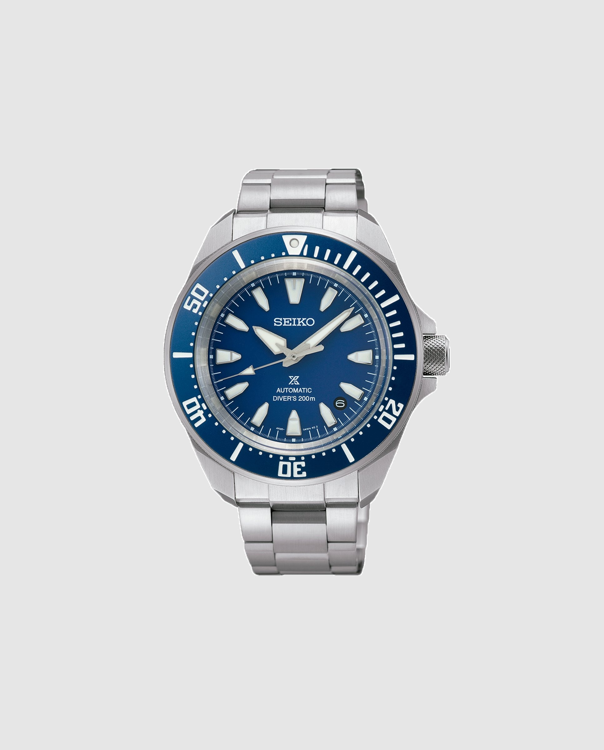 Imagen 0 de Reloj de hombre prospex srpl51k1 automático de acero y correa plateada Plata