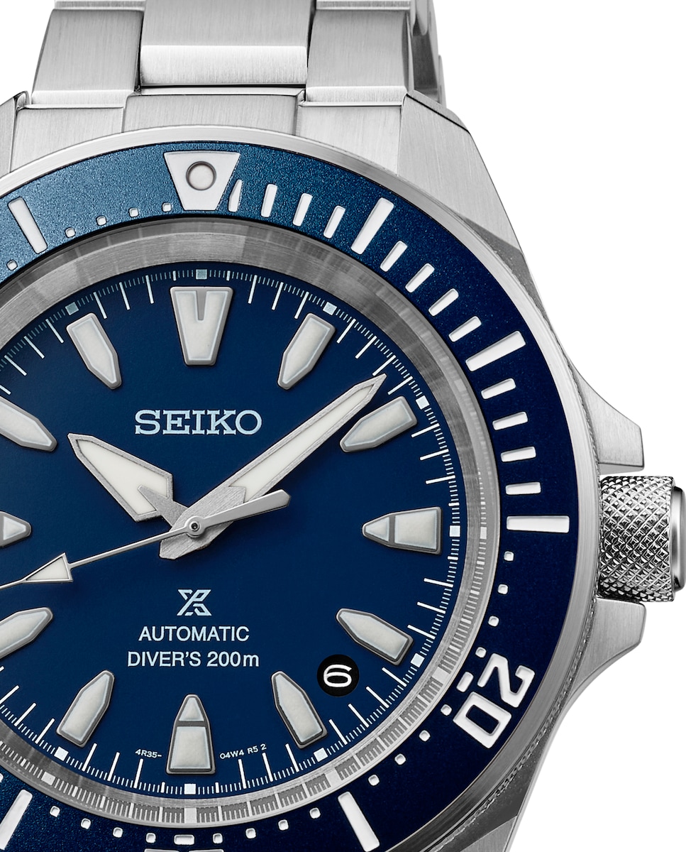 Reloj de hombre Prospex SRPL51K1 automático de acero y correa plateada Plata-2