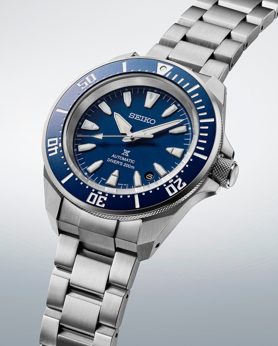 Reloj de hombre Prospex SRPL51K1 automático de acero y correa plateada Plata-3