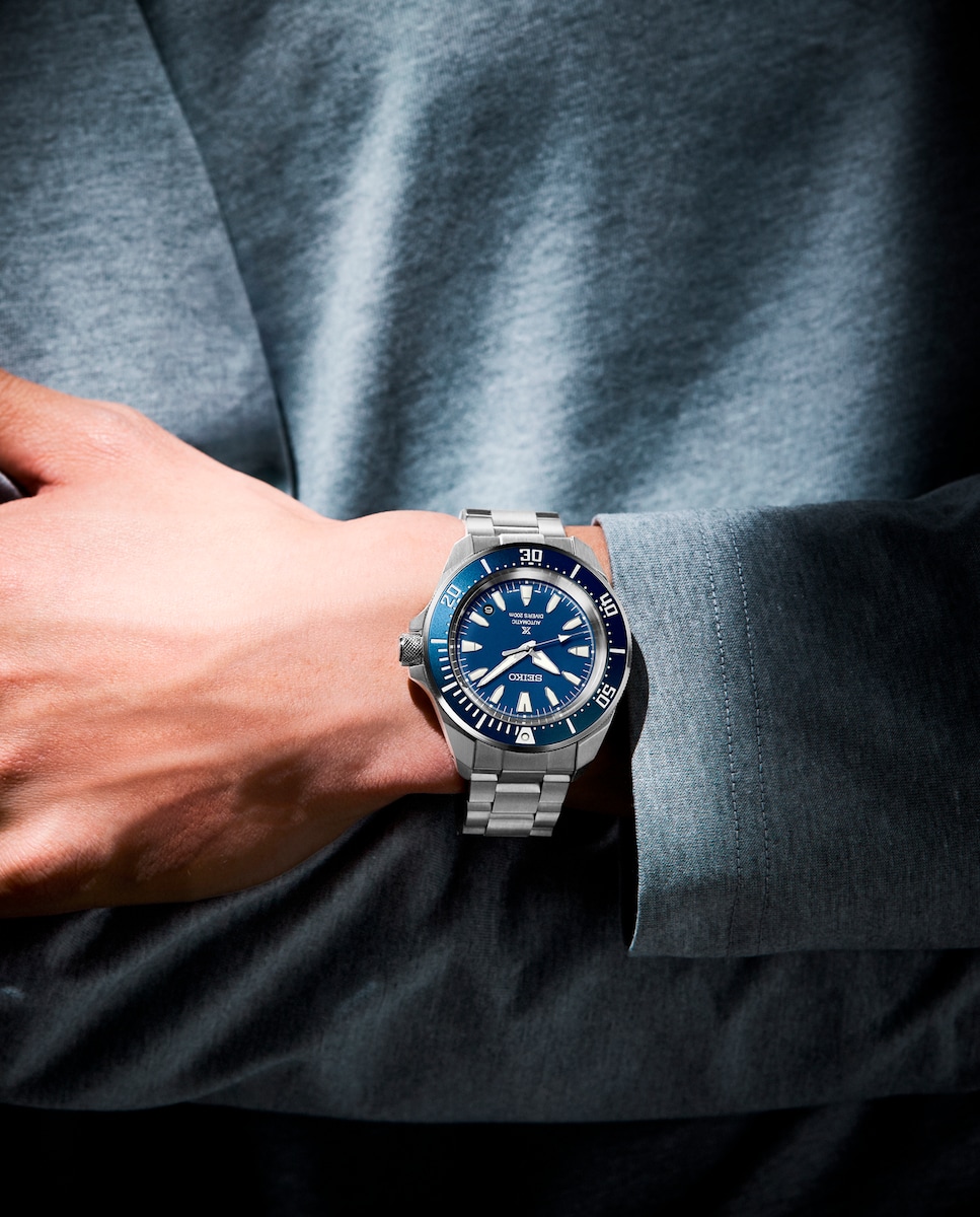 Reloj de hombre Prospex SRPL51K1 automático de acero y correa plateada Plata-6