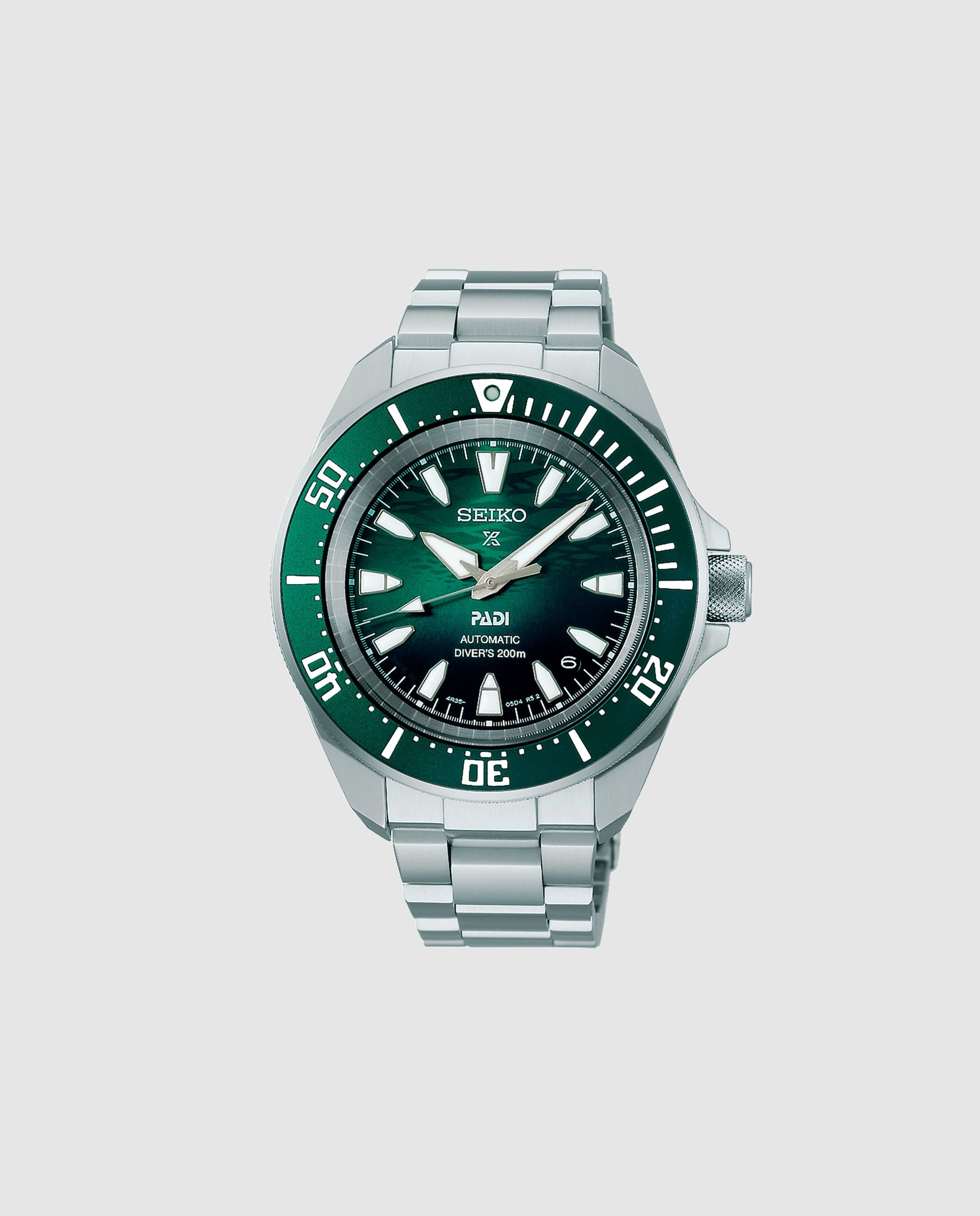 Imagen 0 de Reloj de hombre prospex srpl53k1 automático de acero y correa plateada Plata