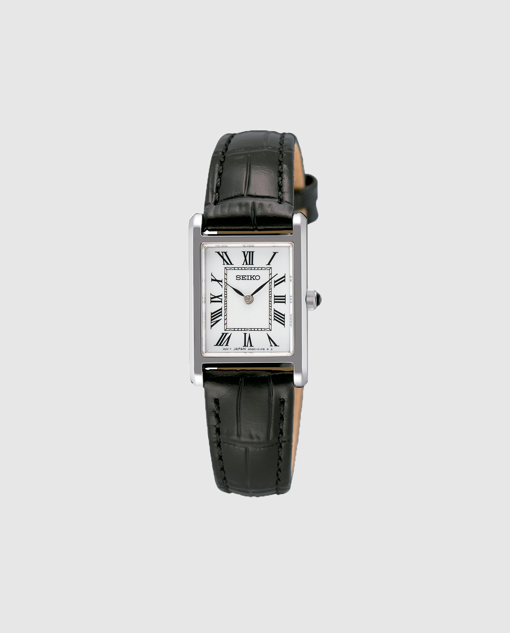 Reloj de hombre Neo classic SWR107P1 de piel y correa negra