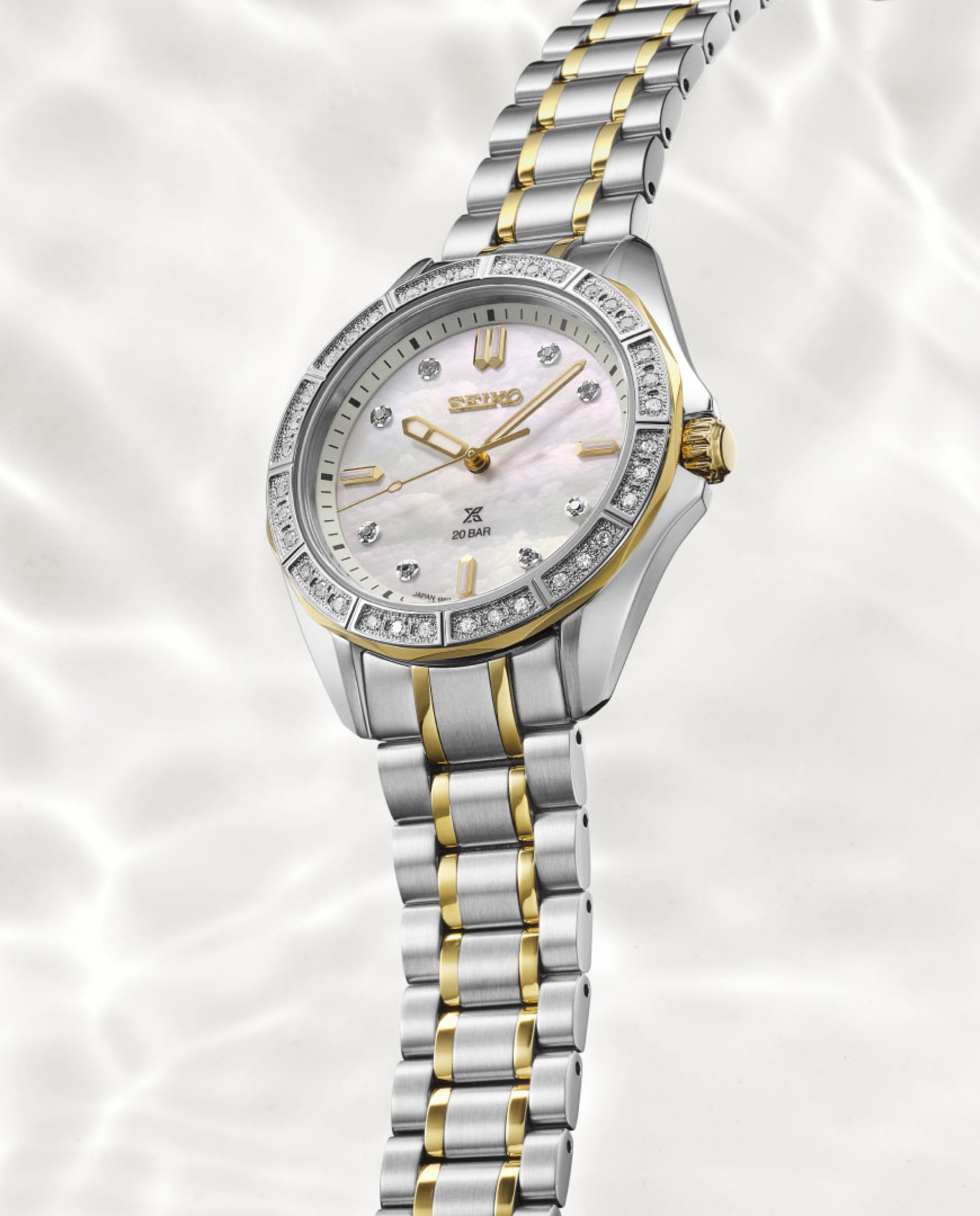 Imagen 3 de Reloj de mujer prospex sur622j1 de acero y correa plateada - Seiko - Plata Plata
