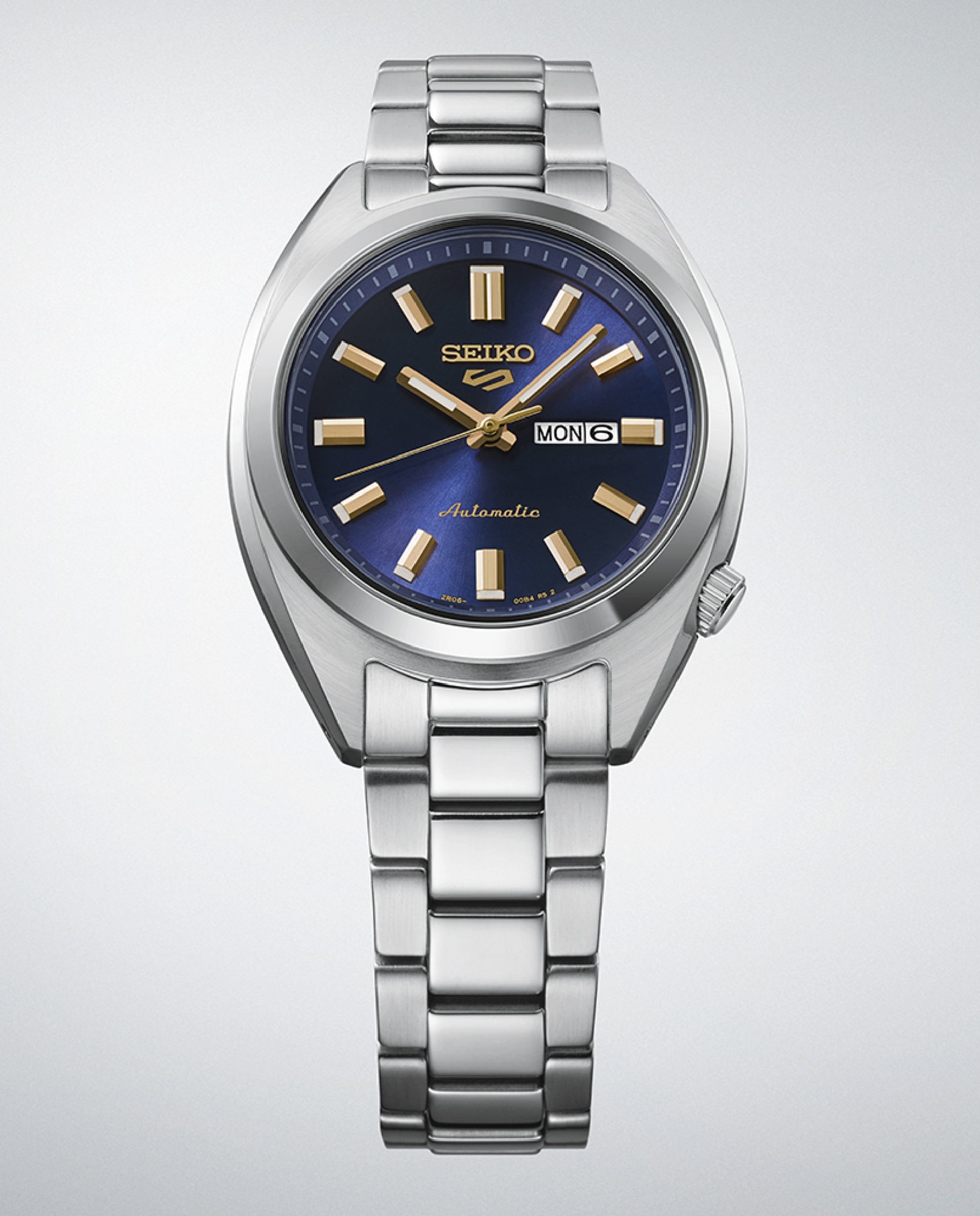 Reloj de mujer 5 sports sre021k1 automático de acero y correa plateada - Seiko - Plata Plata-3