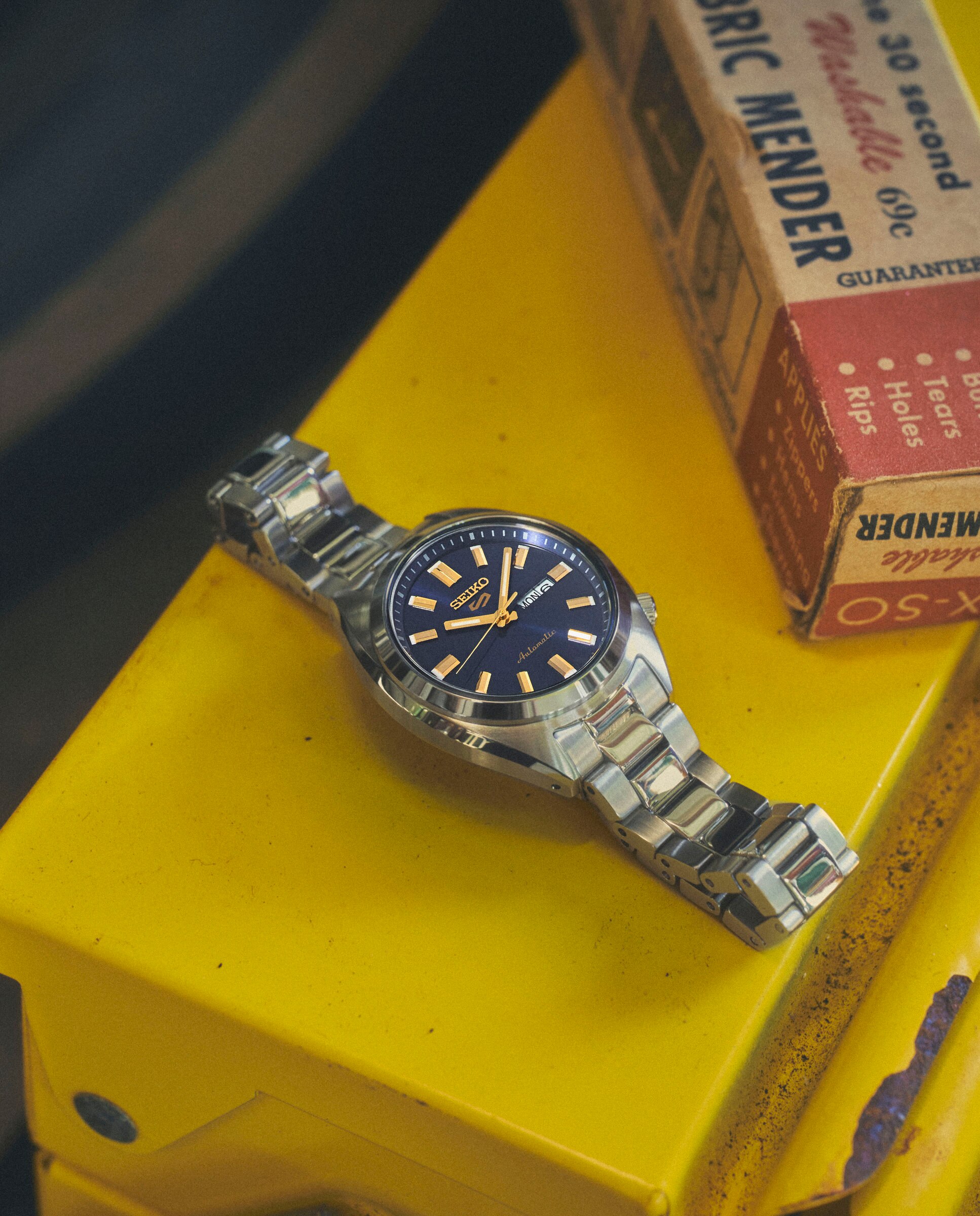 Reloj de mujer 5 sports sre021k1 automático de acero y correa plateada - Seiko - Plata Plata-6