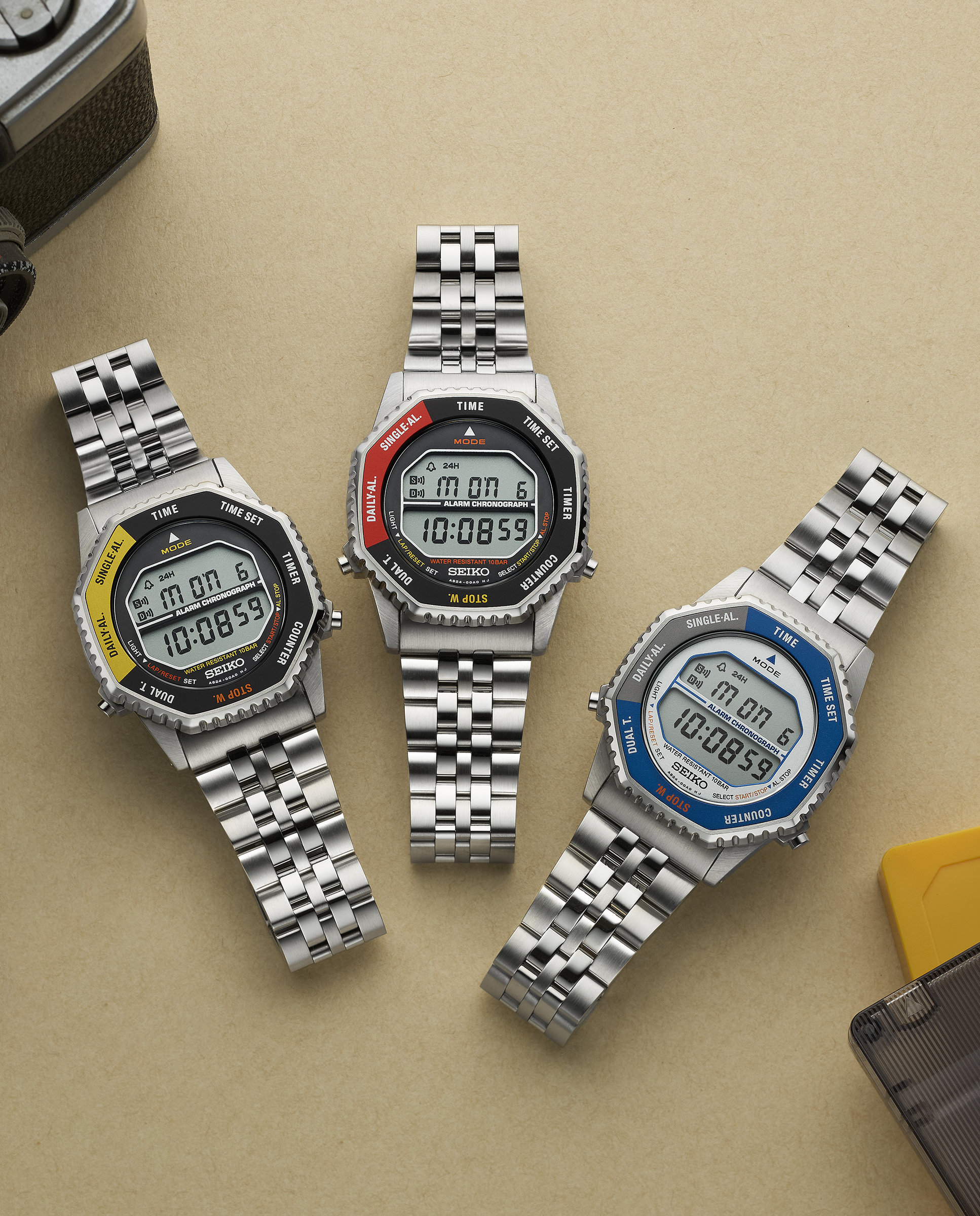 Reloj de hombre neo sports smgg21p1 de acero y correa plateada - Seiko - Plata Plata-4