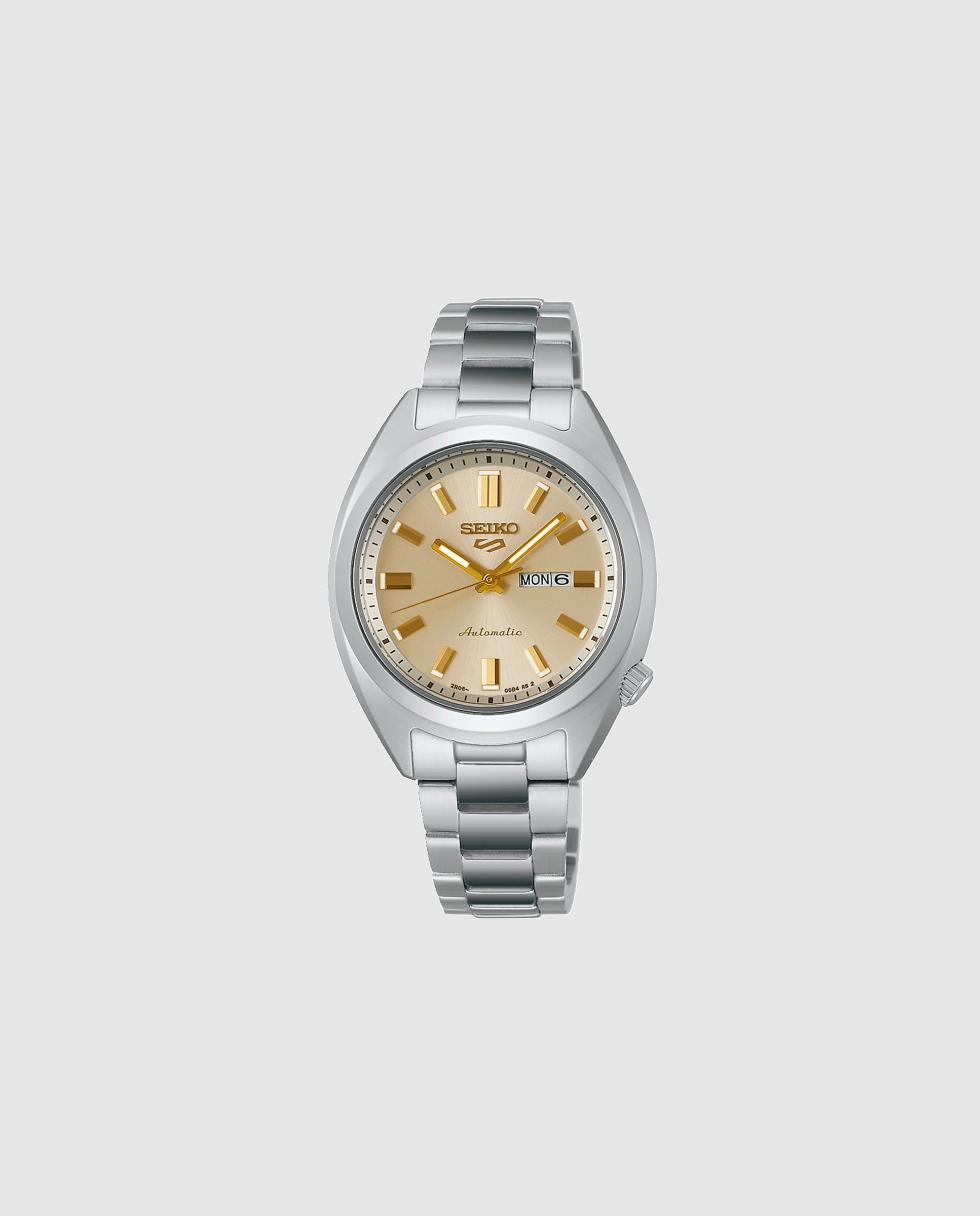 Imagen 0 de Reloj de mujer 5 sports sre023k1 automático de acero y correa plateada Plata