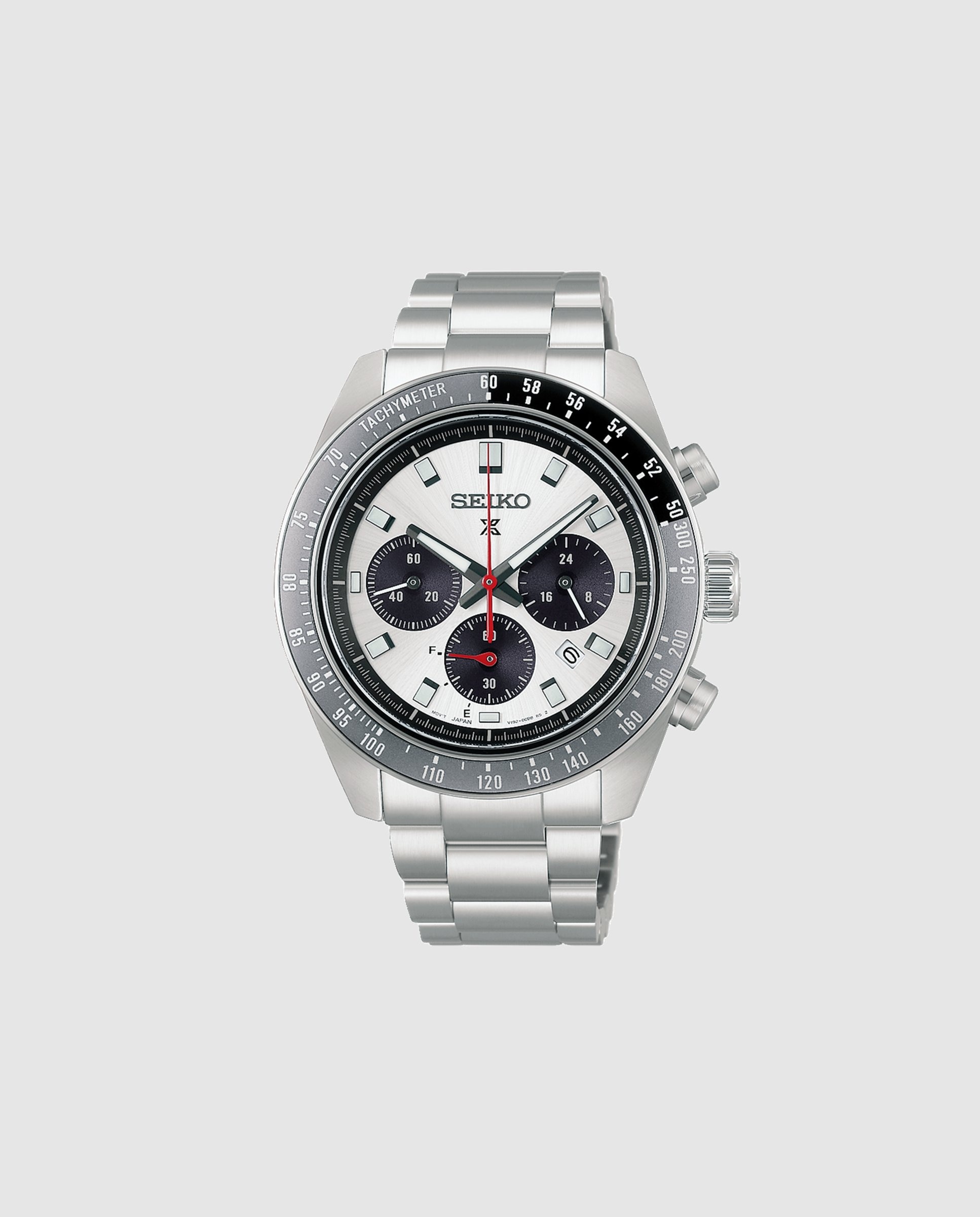 Imagen 0 de Reloj de hombre prospex hbj001p1 de acero y correa plateada Plata