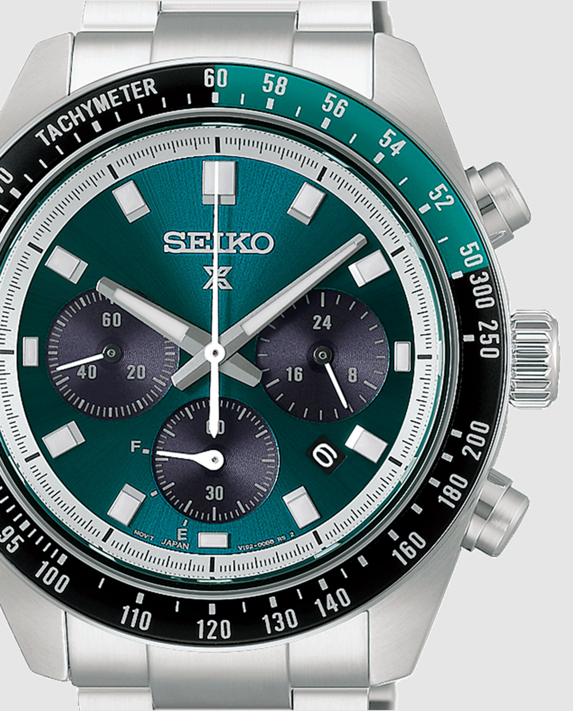 Reloj de hombre prospex hbj003p1 de acero y correa plateada - Seiko - Plata Plata-2