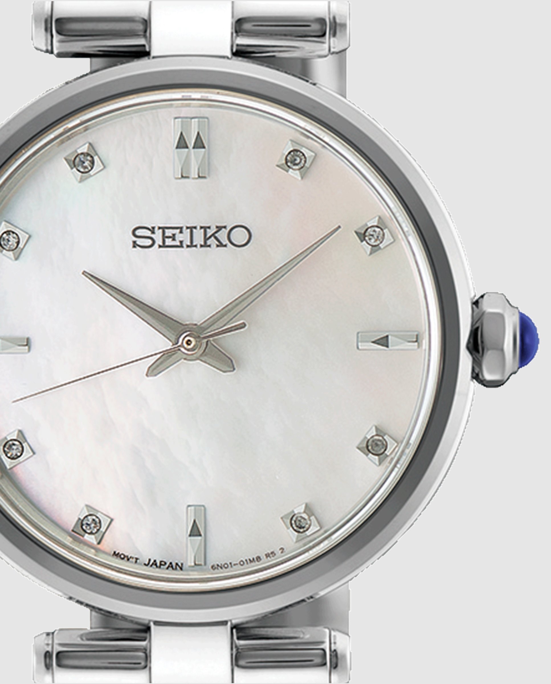 Reloj de mujer ladies hgh005p1 de acero y correa plateada - Seiko - Plata Plata-2