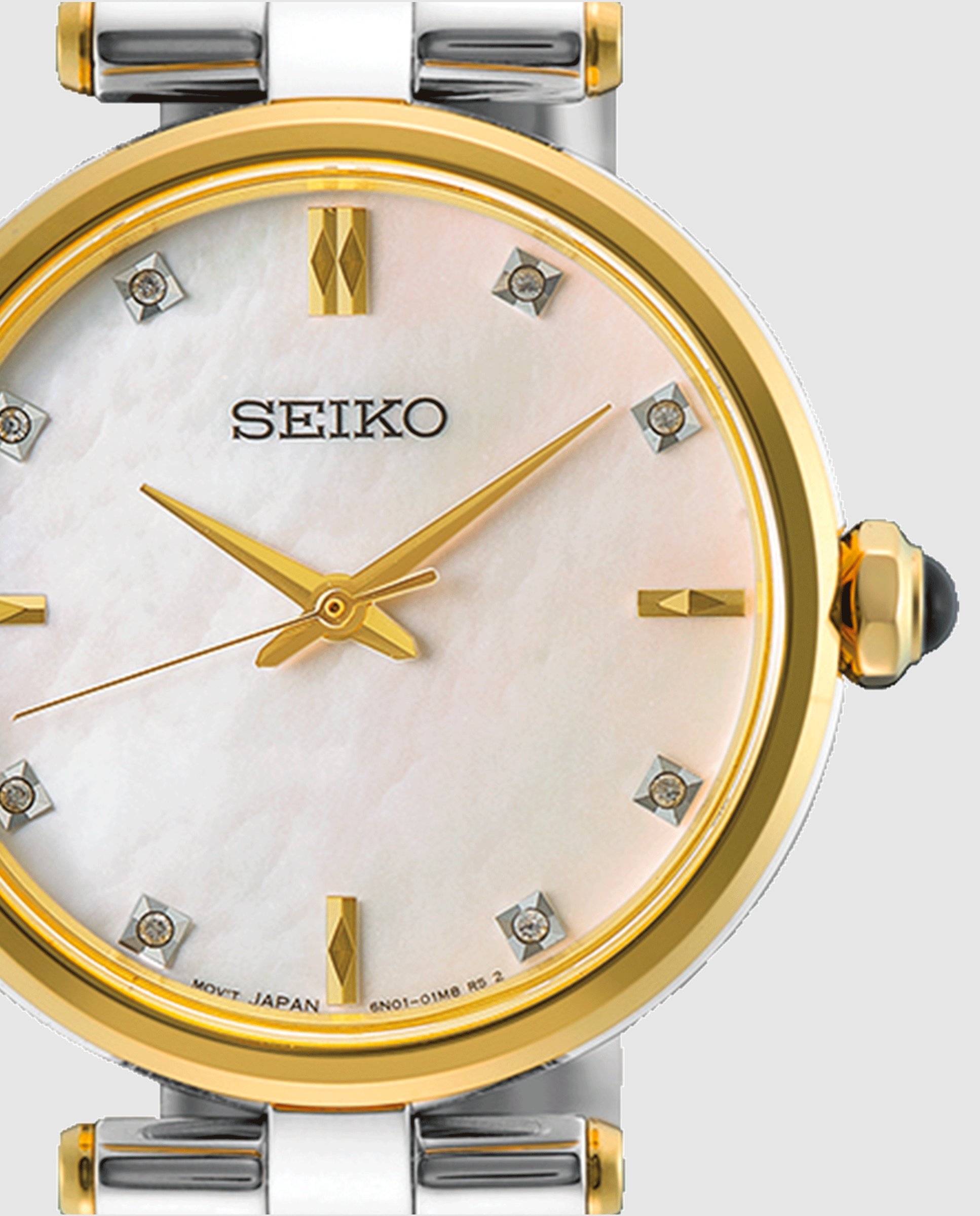 Reloj de mujer ladies hgh007p1 de acero y correa plateada - Seiko - Plata Plata-2