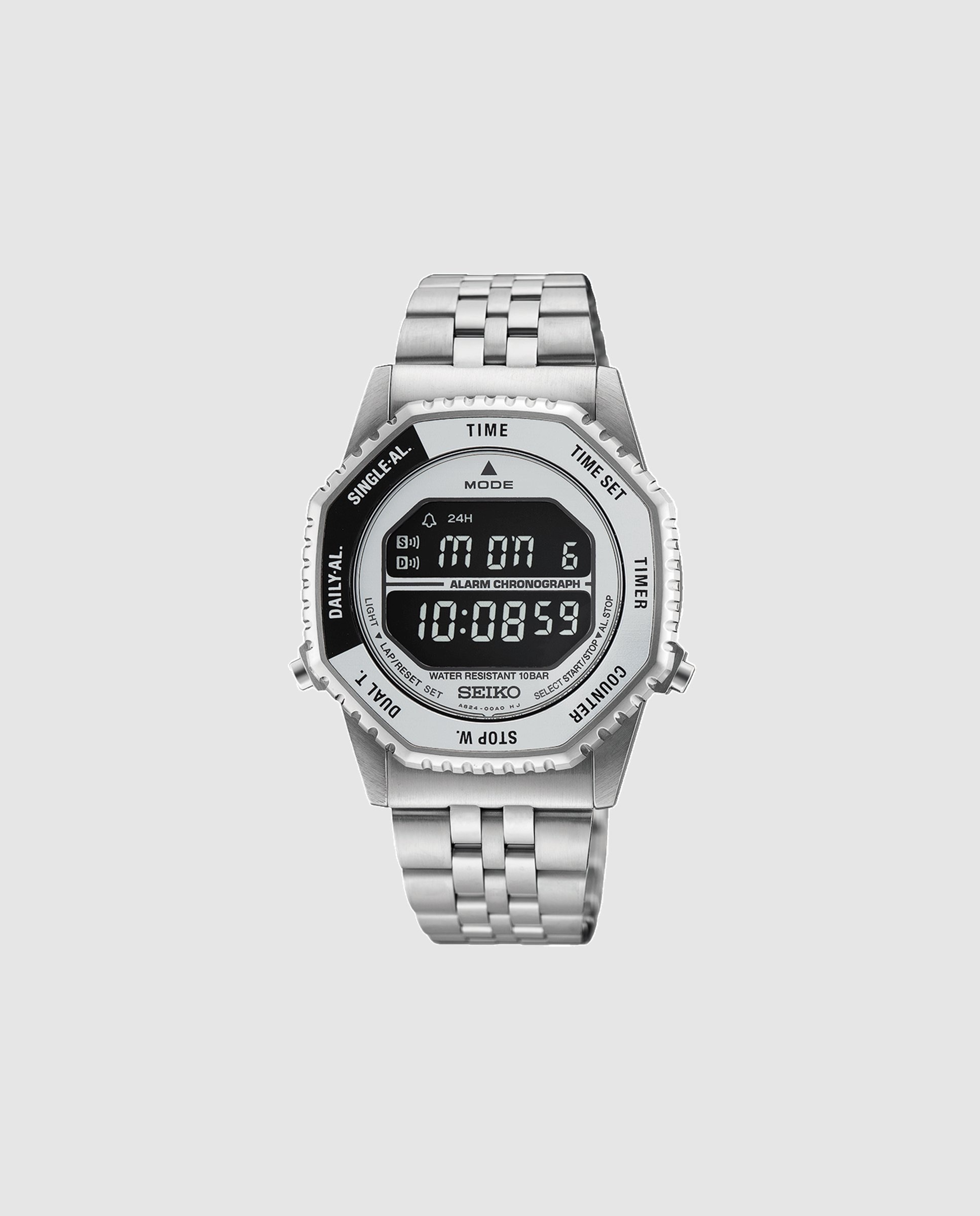 Imagen 0 de Reloj de hombre neo sports hfl002p1 de acero y correa plateada Plata