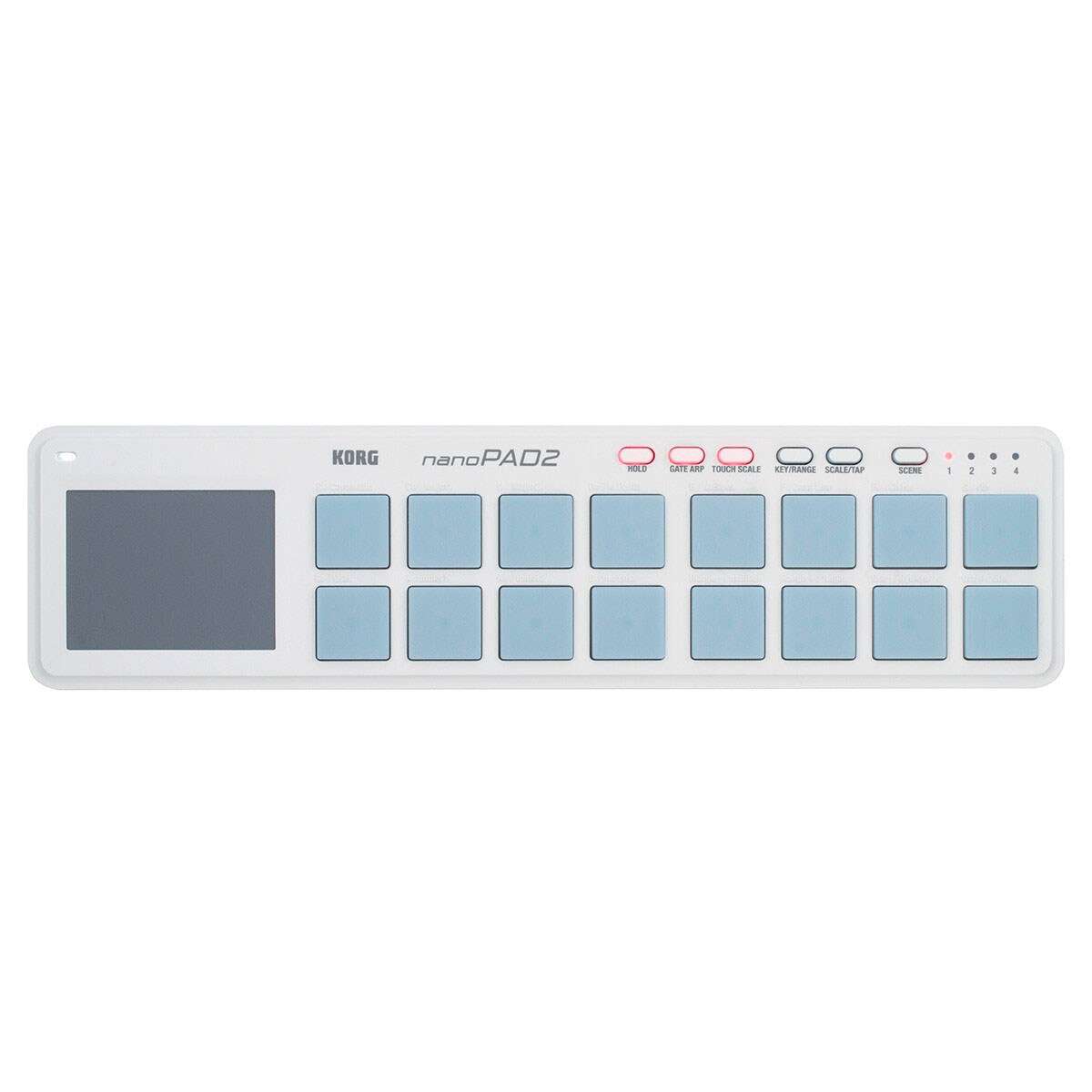 Controlador de instrumento A Midi Korg Nanopad 2 Blanco-1