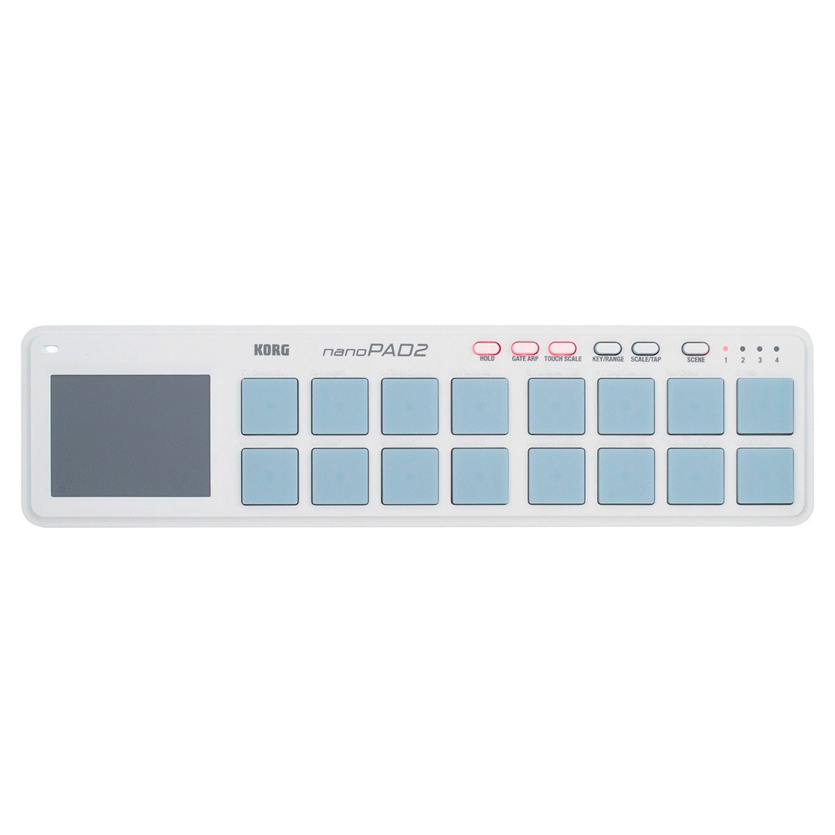 Controlador de instrumento A Midi Korg Nanopad 2 Blanco-1
