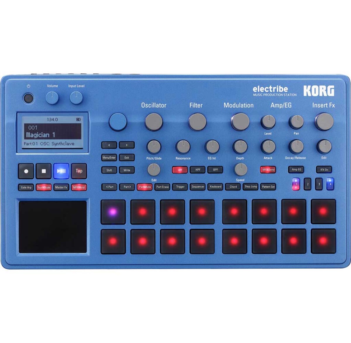 Groovebox Korg Electribe Azul-1