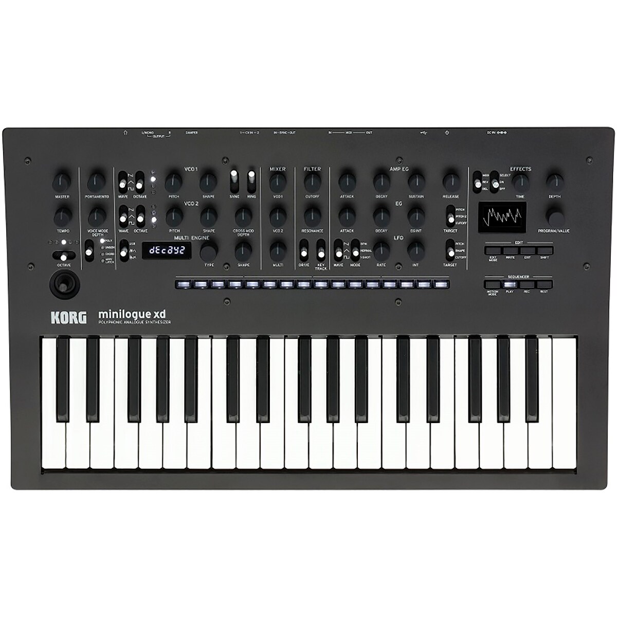 Teclado Korg Minilogue XD Negro-1