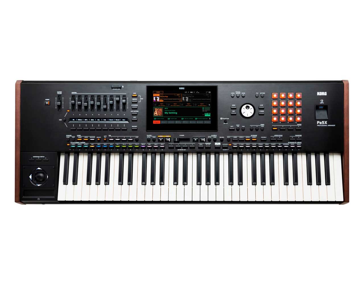 Imagen 0 de Teclado arreglista profesional Korg PA5X-61 Negro