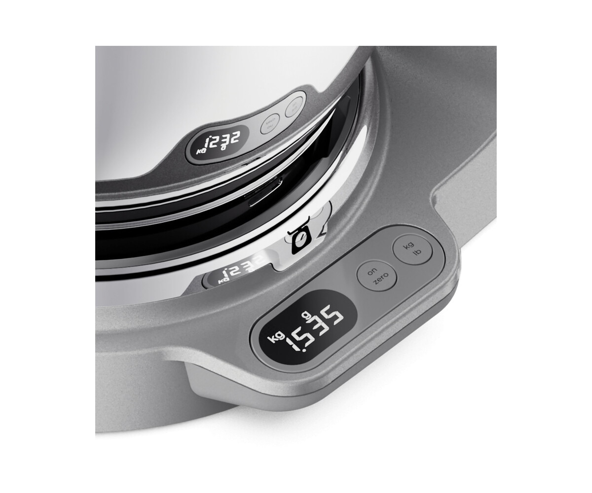 Imagen 5 de Robot de cocina Kenwood Titanium Chef Baker XL KVL85.124SI con báscula integrada - Plata Plata