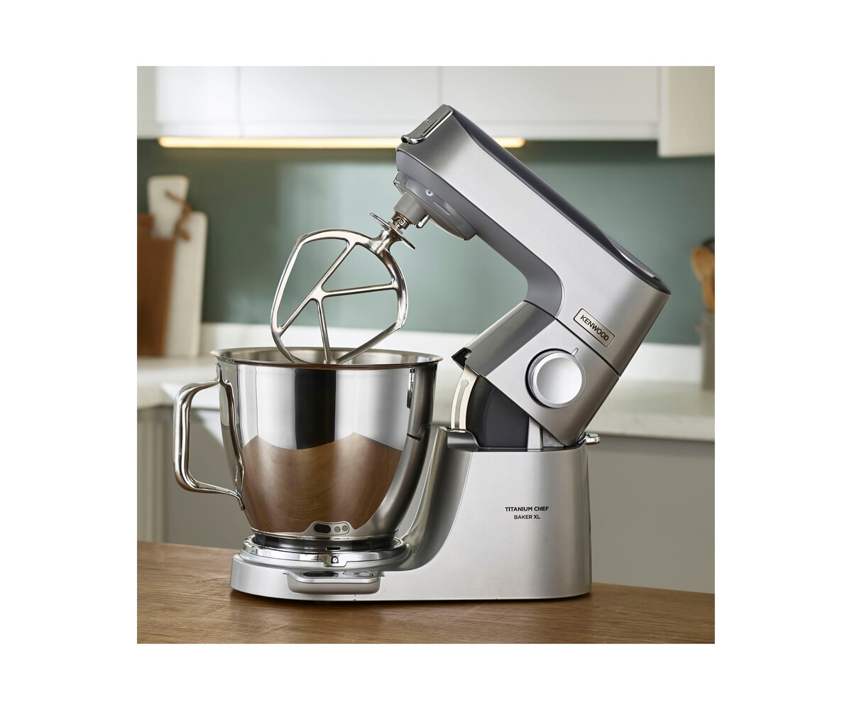 Imagen 7 de Robot de cocina Kenwood Titanium Chef Baker XL KVL85.124SI con báscula integrada - Plata Plata