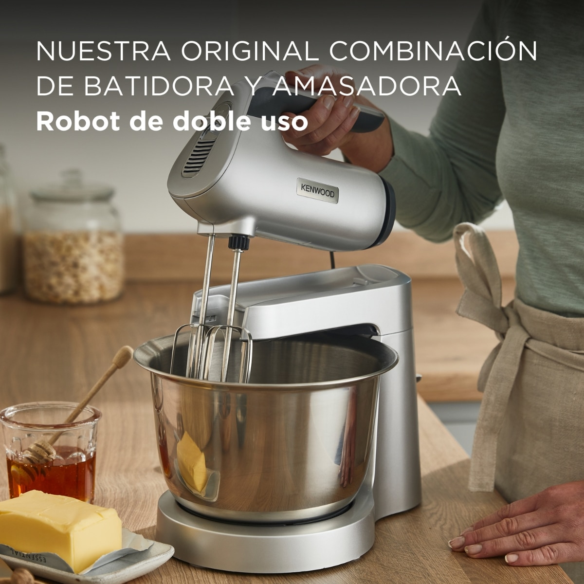 Thumbnail 1 de Kenwood HMP54.000SI batidora 3,5 L 650 W