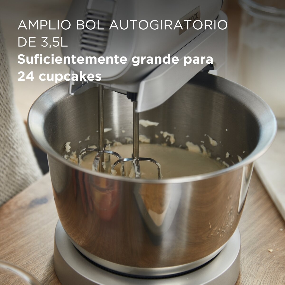 Thumbnail 2 de Kenwood HMP54.000SI batidora 3,5 L 650 W