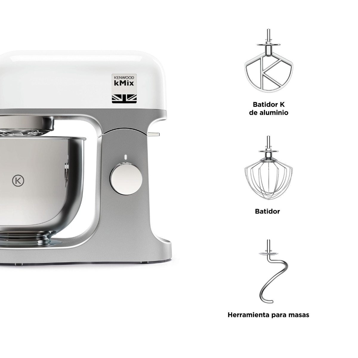 Thumbnail 5 de Kenwood kMix KMX750WH robot de cocina 5 L 1000W