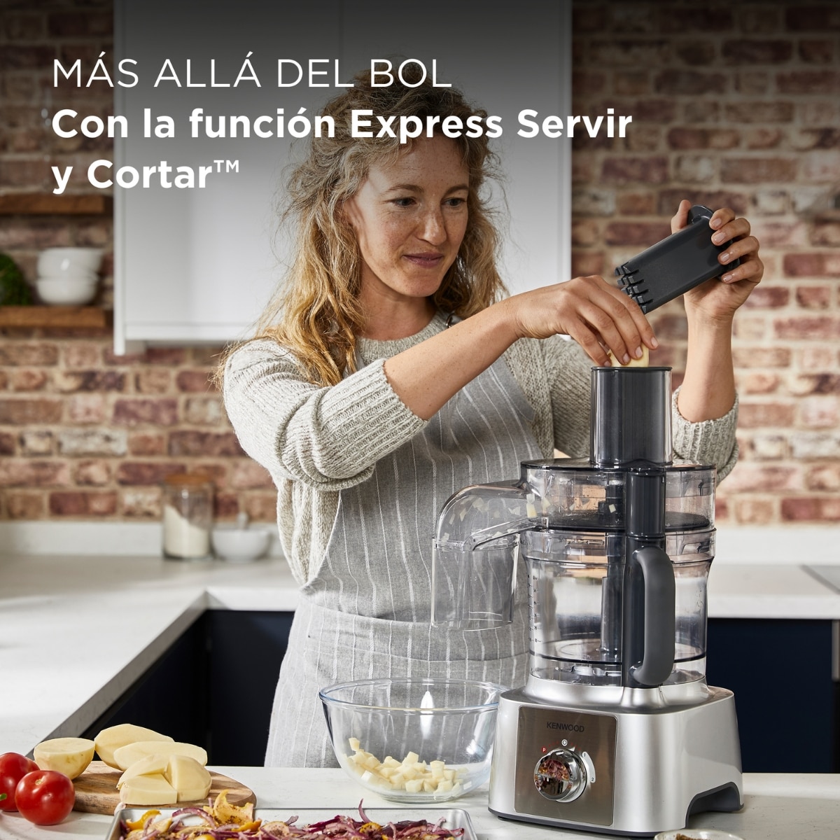 Thumbnail 2 de Kenwood Multipro Express FDP65.820SI 🍽️ Procesador de alimentos