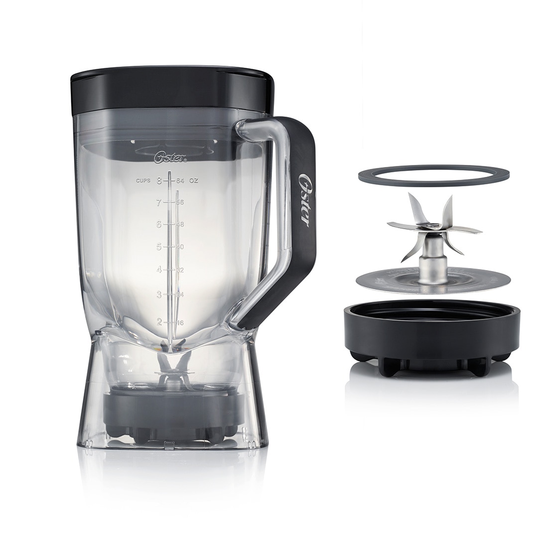 Batidora de vaso Oster  All Metal Drive alto rendimiento BLSTMB 1100 W 4