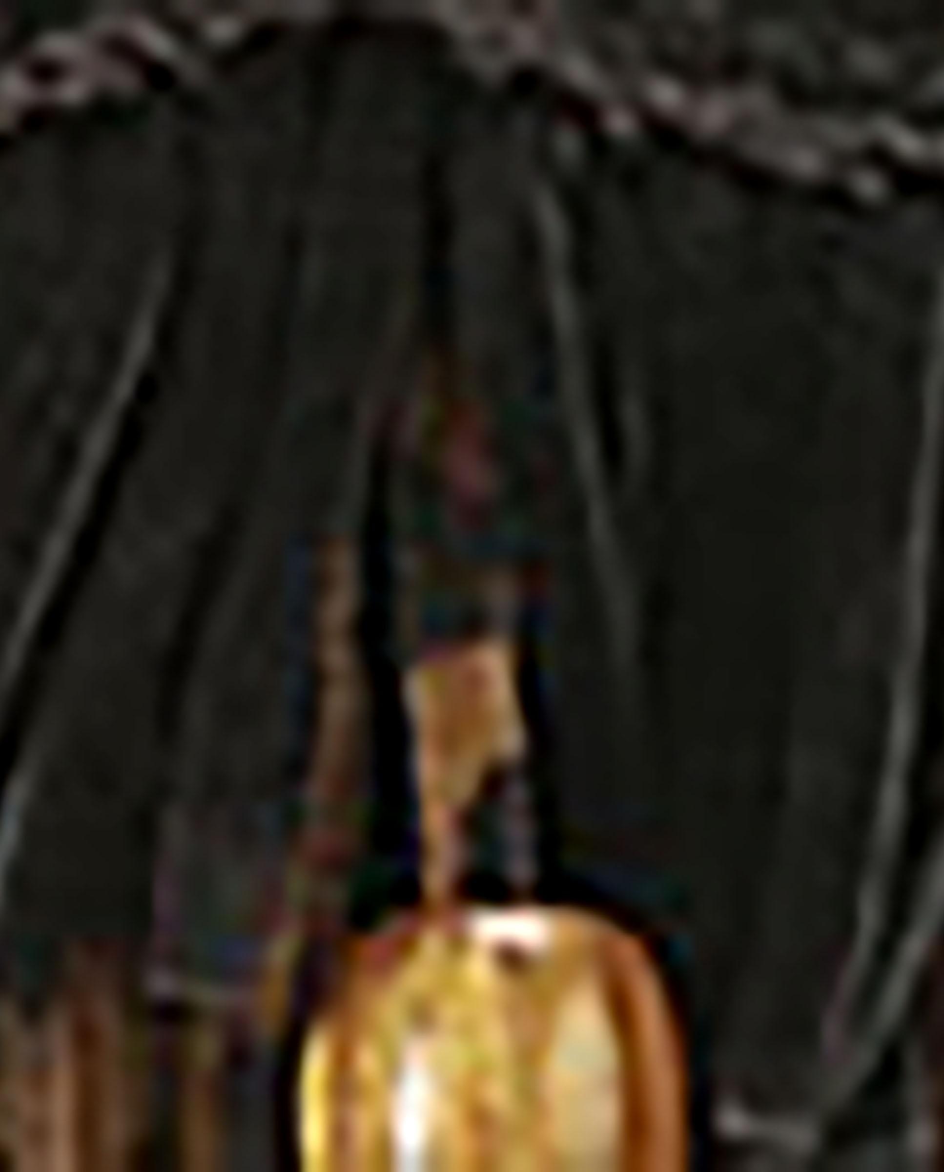 Zapatilla destalonada de mujer en ante con detalles de cuentas y abalorios - Kurt Geiger - Marrón oscuro Marrón oscuro-3