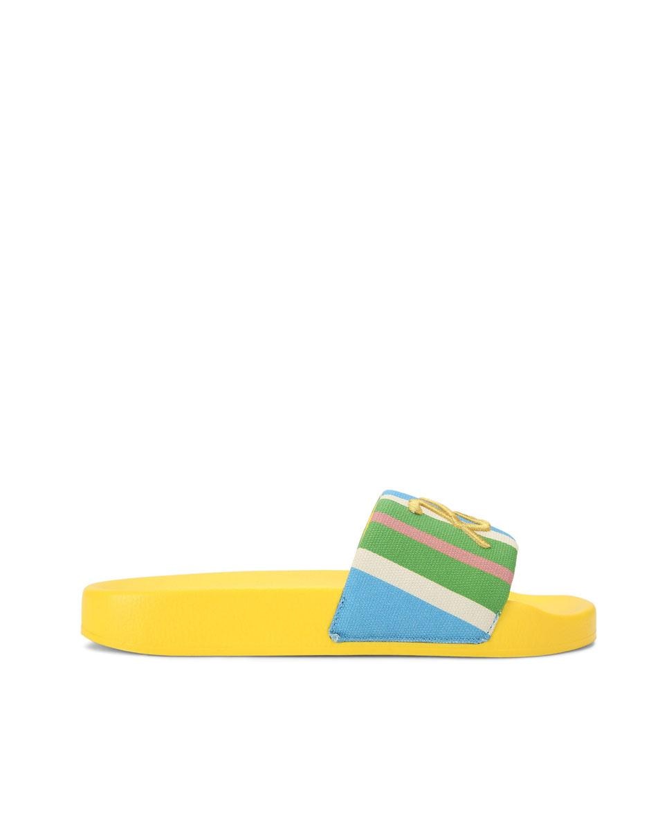 Kurt Geiger - Chanclas de mujer meena canvas con logo.