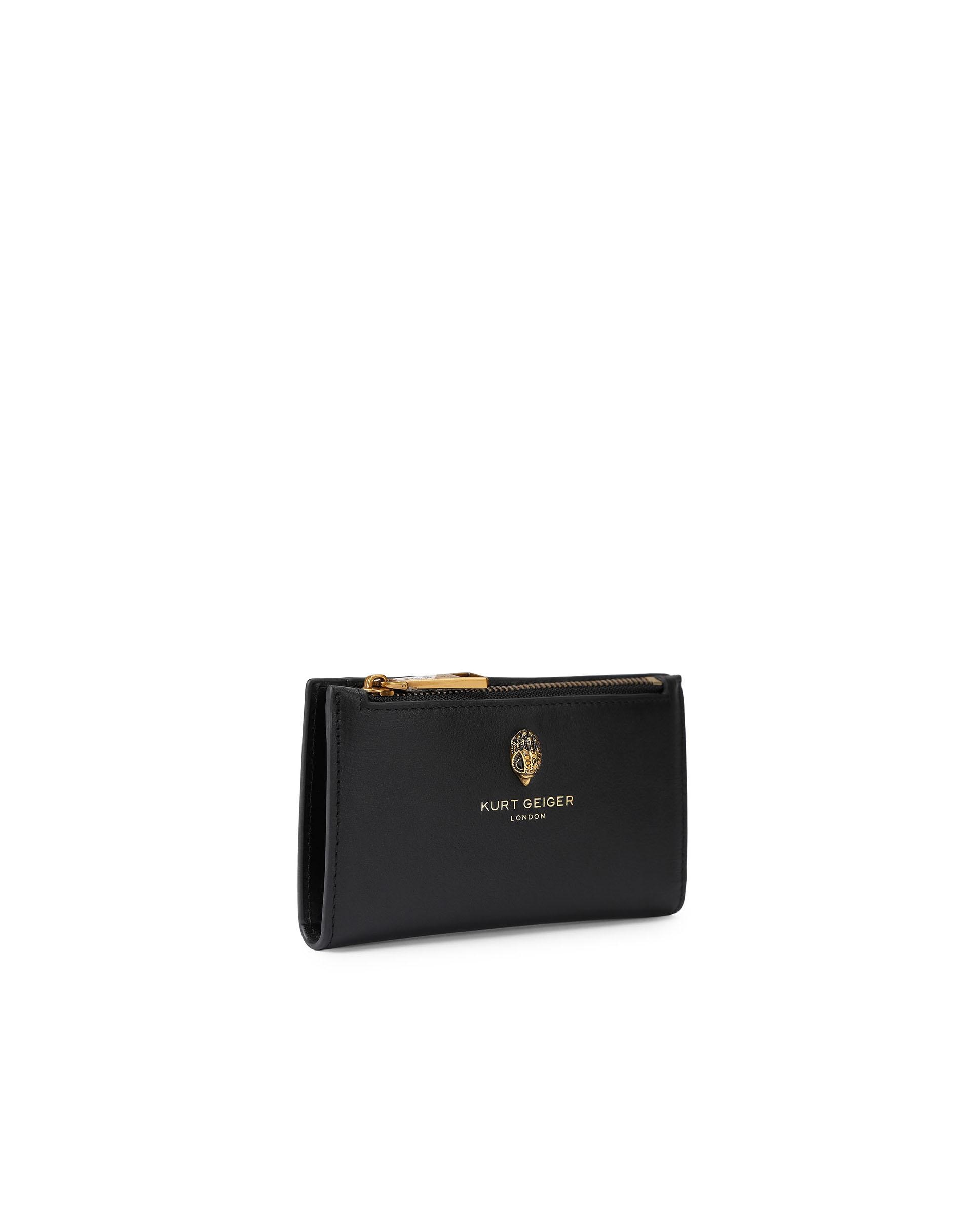 Cartera plegable con cremallera - Kurt Geiger - Negro Negro-2