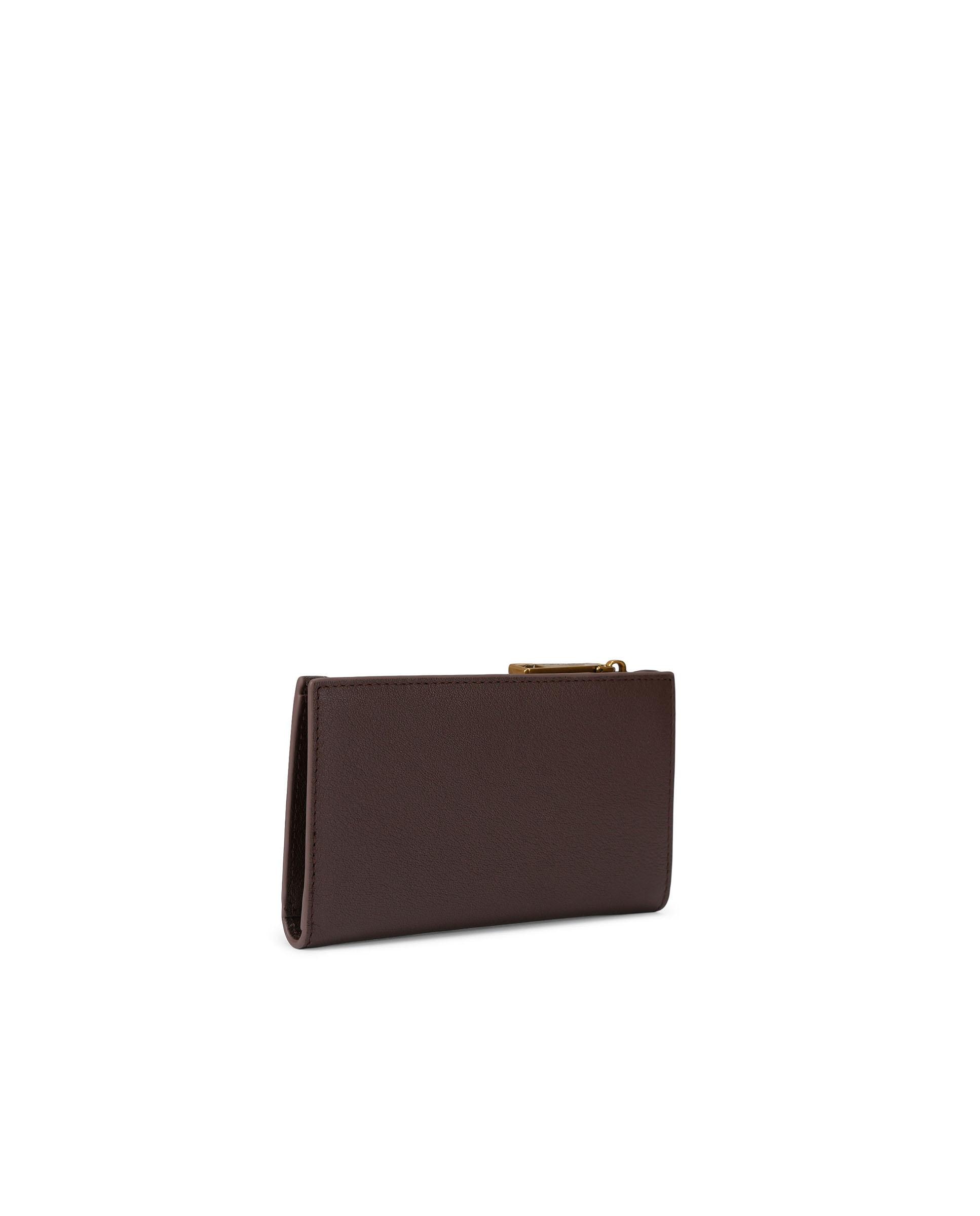 Cartera plegable con cremallera - Kurt Geiger - Marrón oscuro Marrón oscuro-3