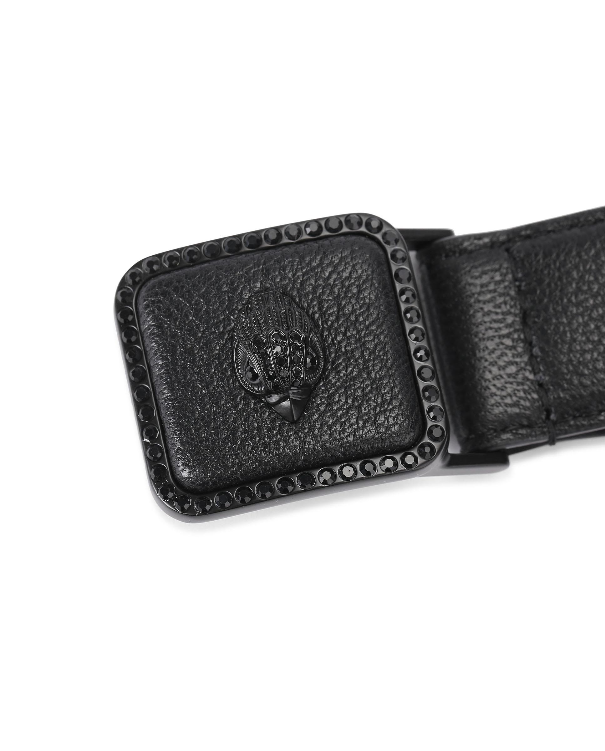 Imagen 3 de Cinturón pimlico de cuero - Kurt Geiger - Negro Negro