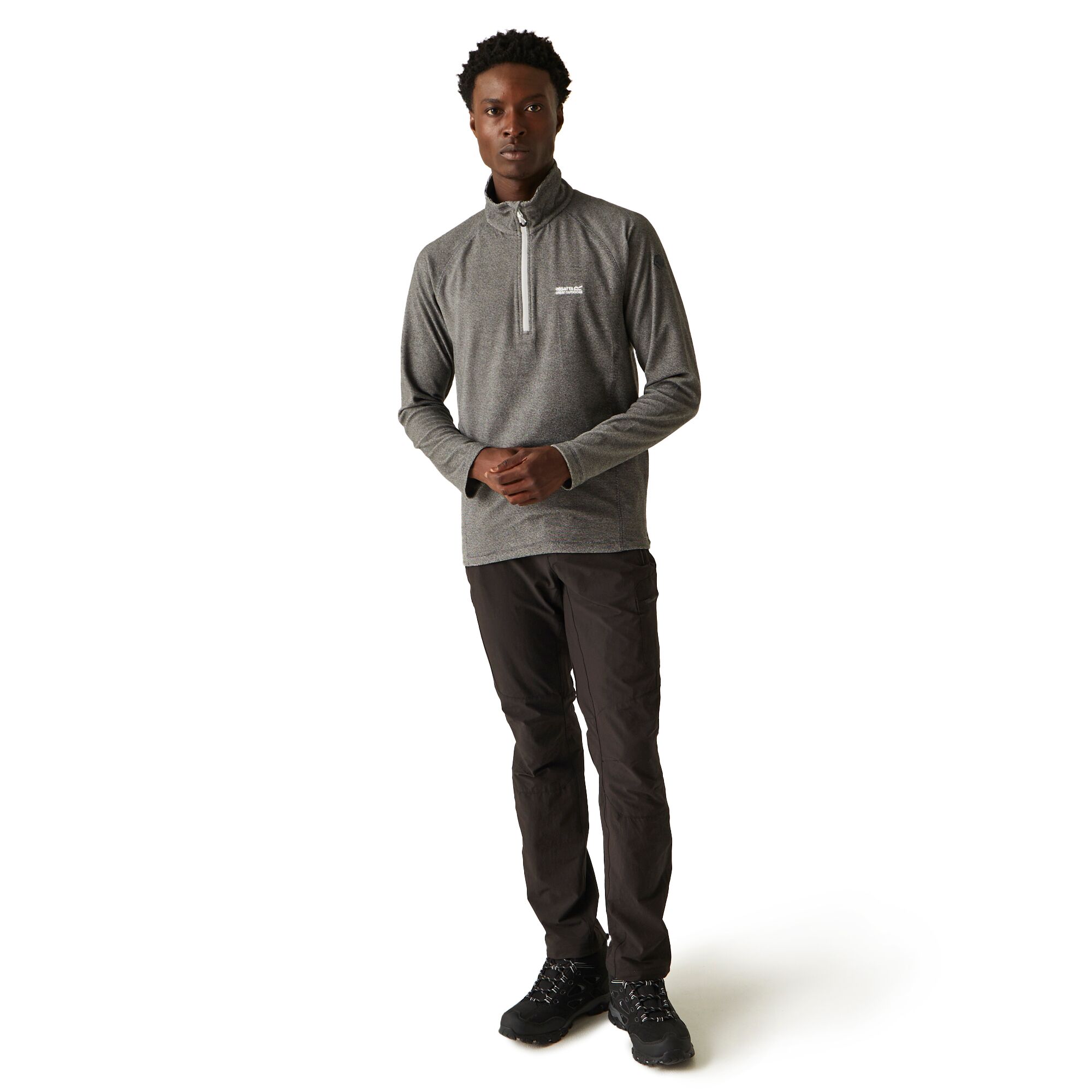 Forro polar de hombre Montes Regatta - Gris claro Gris claro-3